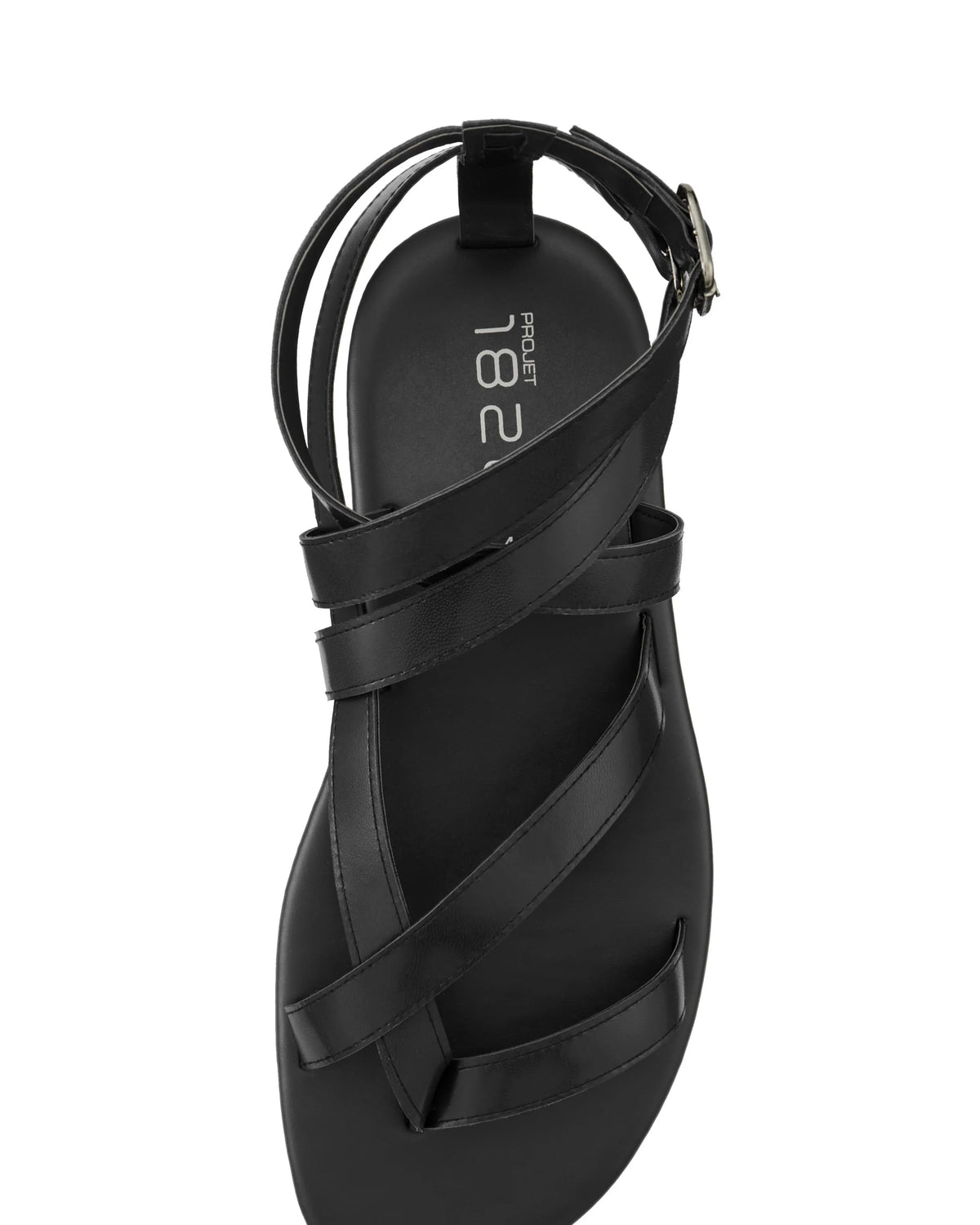 PROJET1826 | ELIAM Leather Sandal Black