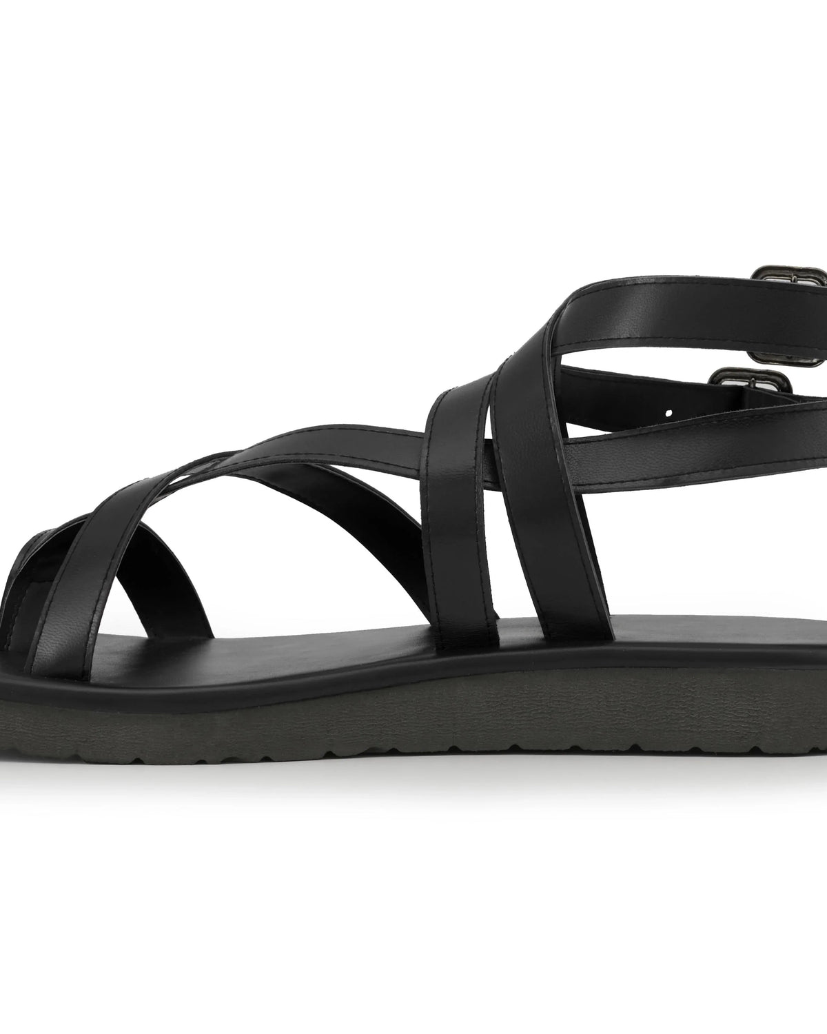 PROJET1826 | ELIAM Leather Sandal Black