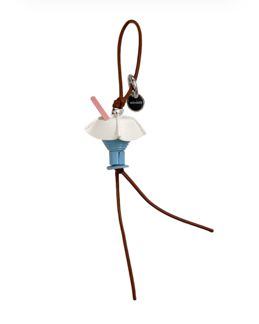 WU HAUS | Bag Charm | Tippy Blue