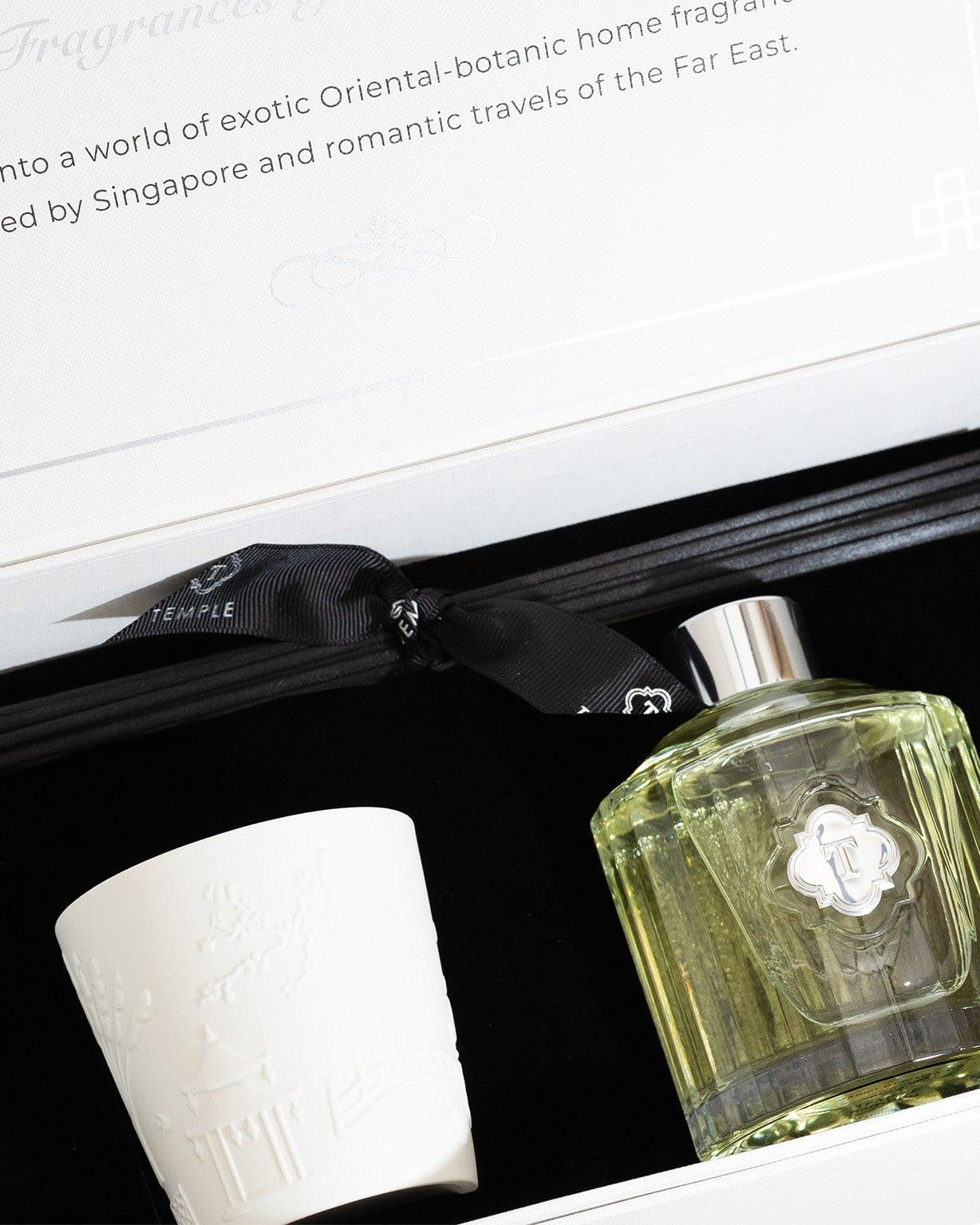 TEMPLE CANDLES | Chinoiserie Candle & Diffuser Gift Box
