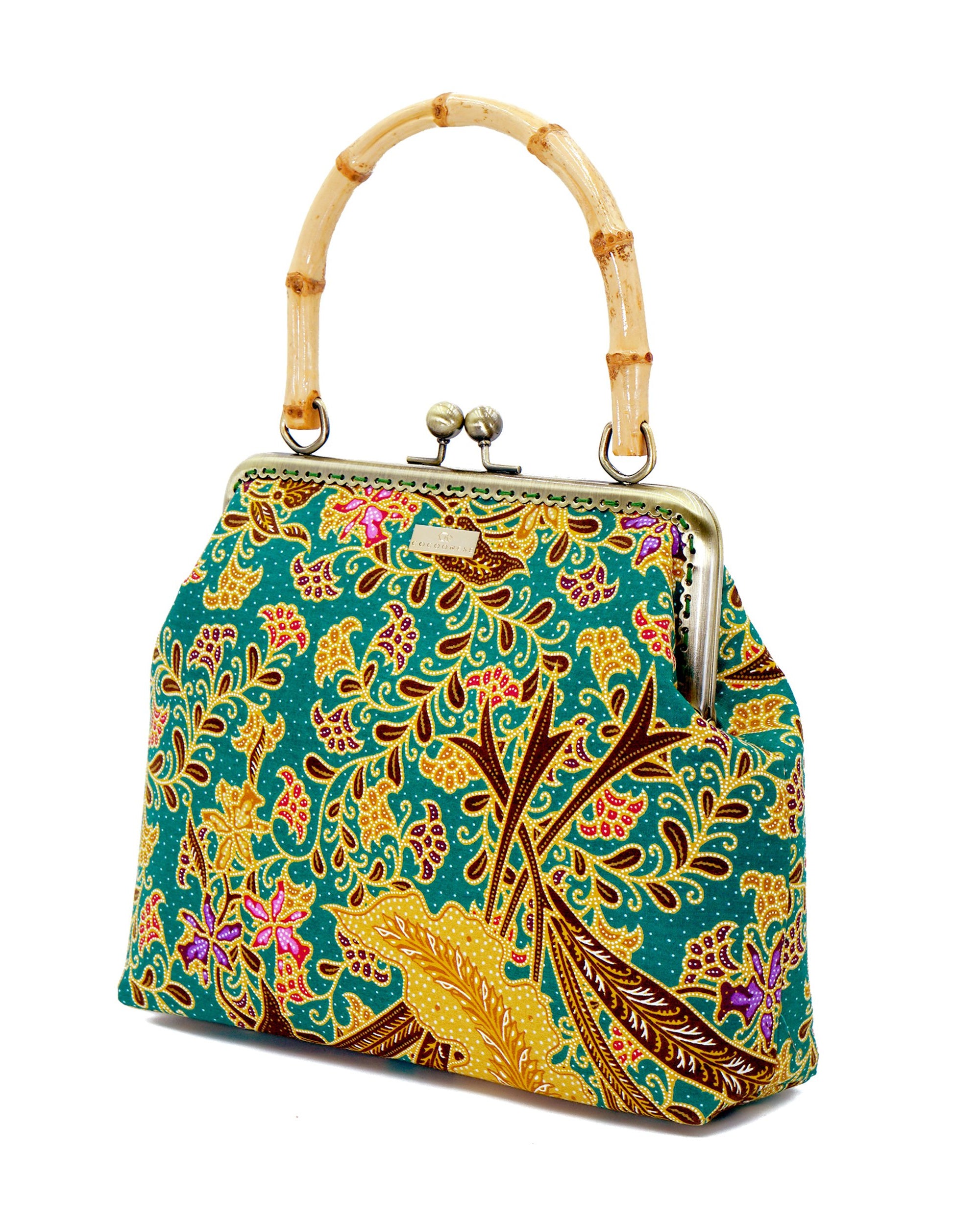 COCOONESE | Bamboo Top Handle Bag - Orchid (GN)