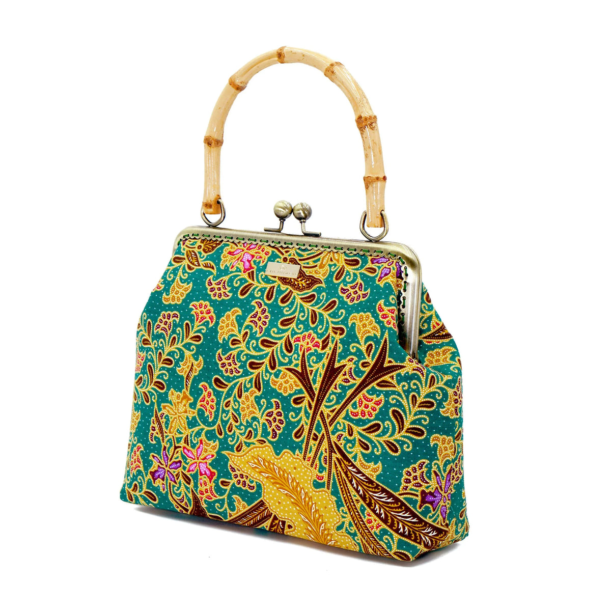 COCOONESE | Bamboo Top Handle Bag - Orchid (GN)