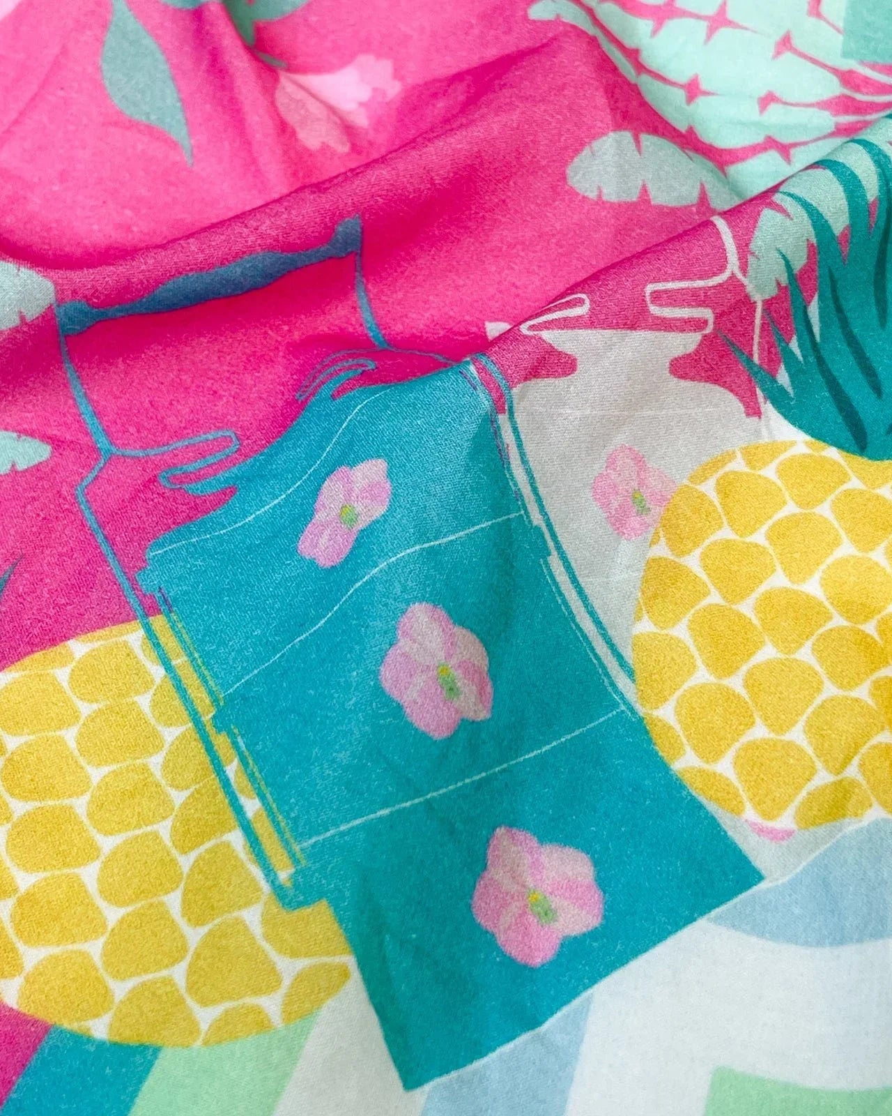 BINARY STYLE | Peranakan Manis 115x115cm Square Scarf