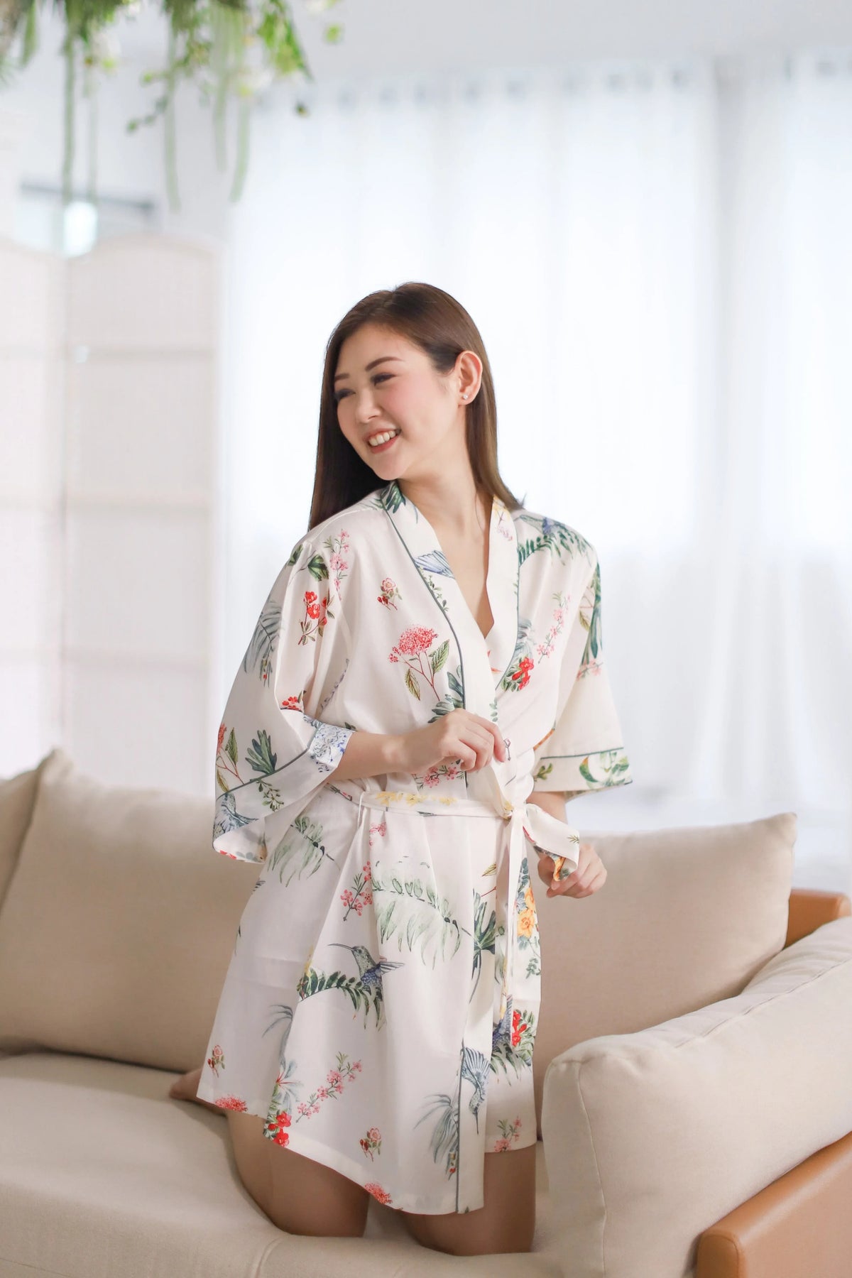 BELLS & BIRDS | Paradiso Floral Robe
