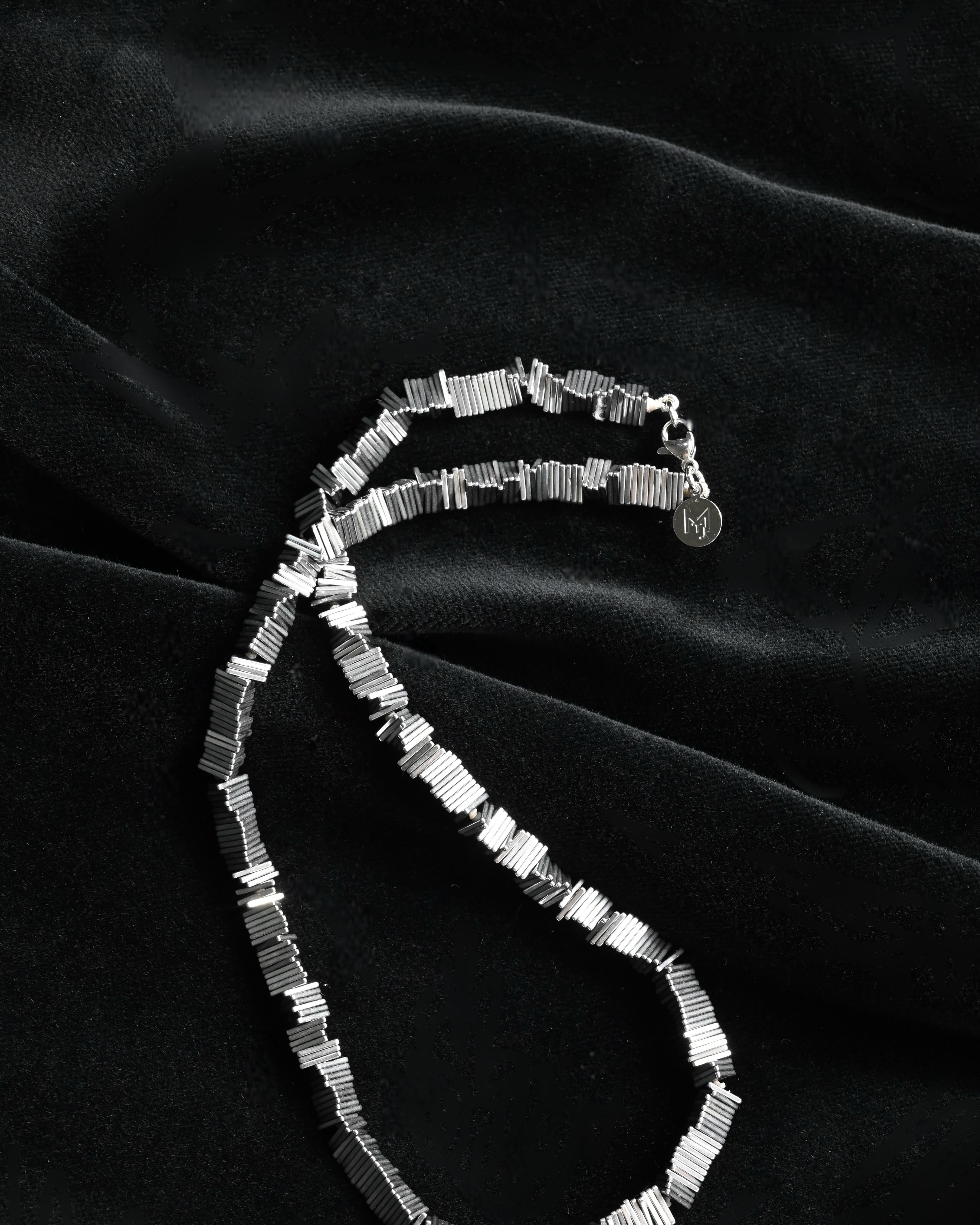 MARILYN TAN JEWELLERY | Kinetic Natural Hematite Gemstone Necklace