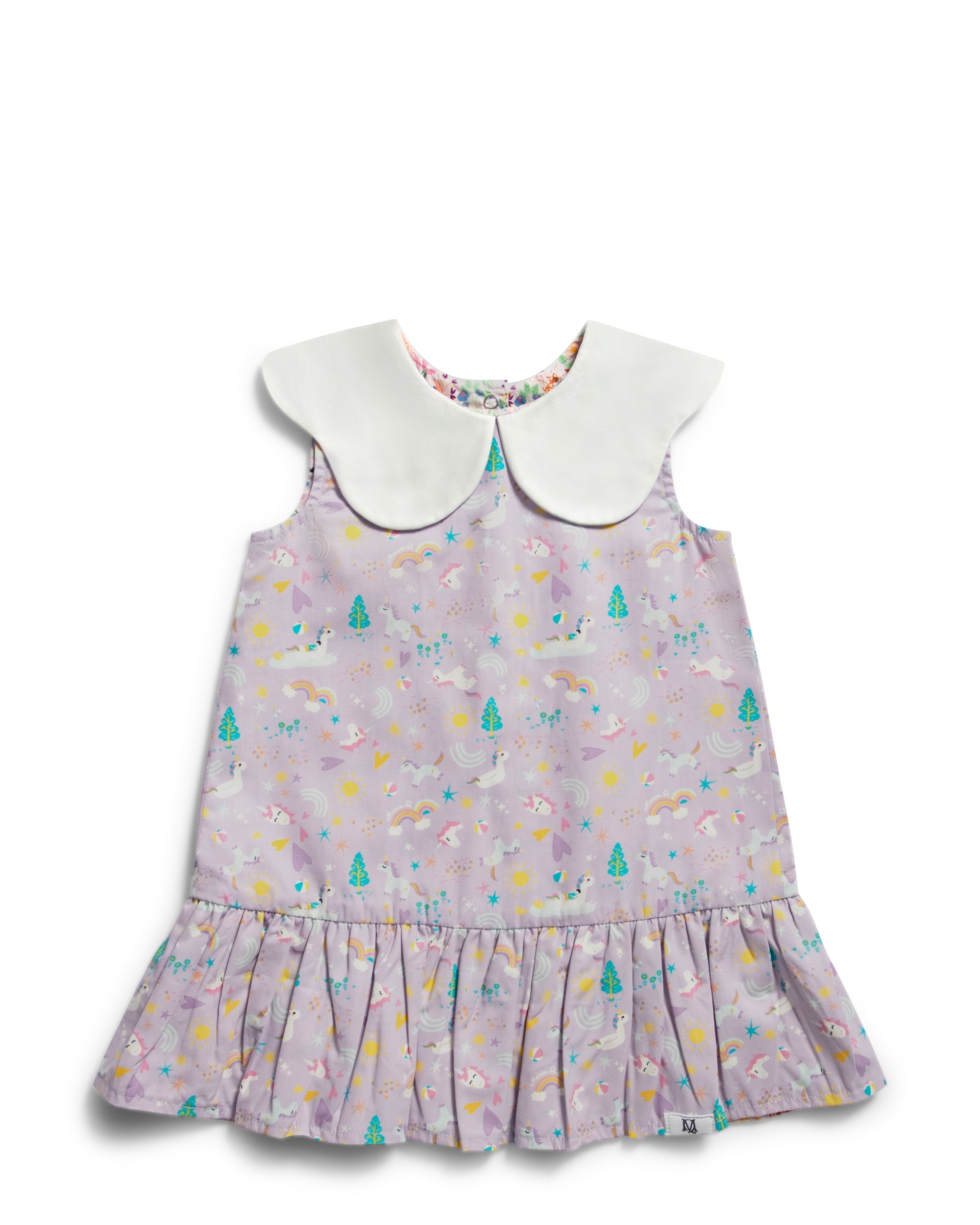 MAISON Q | Secret Garden Reversible Peterpan Collared Dress