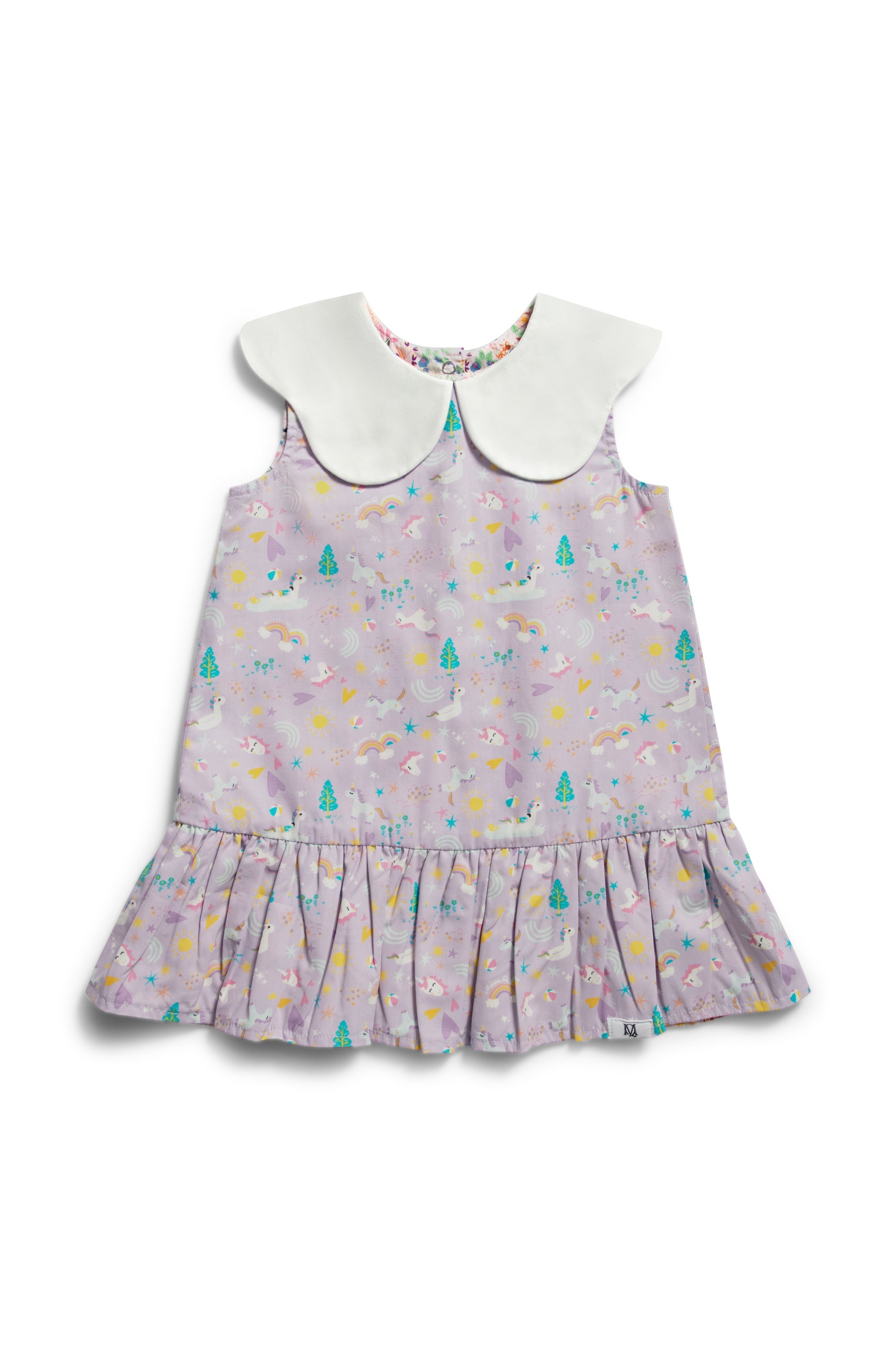 MAISON Q | Secret Garden Reversible Peterpan Collared Dress