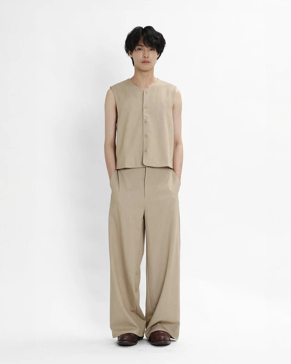 RYMH STUDIO | Cropped Vest 002