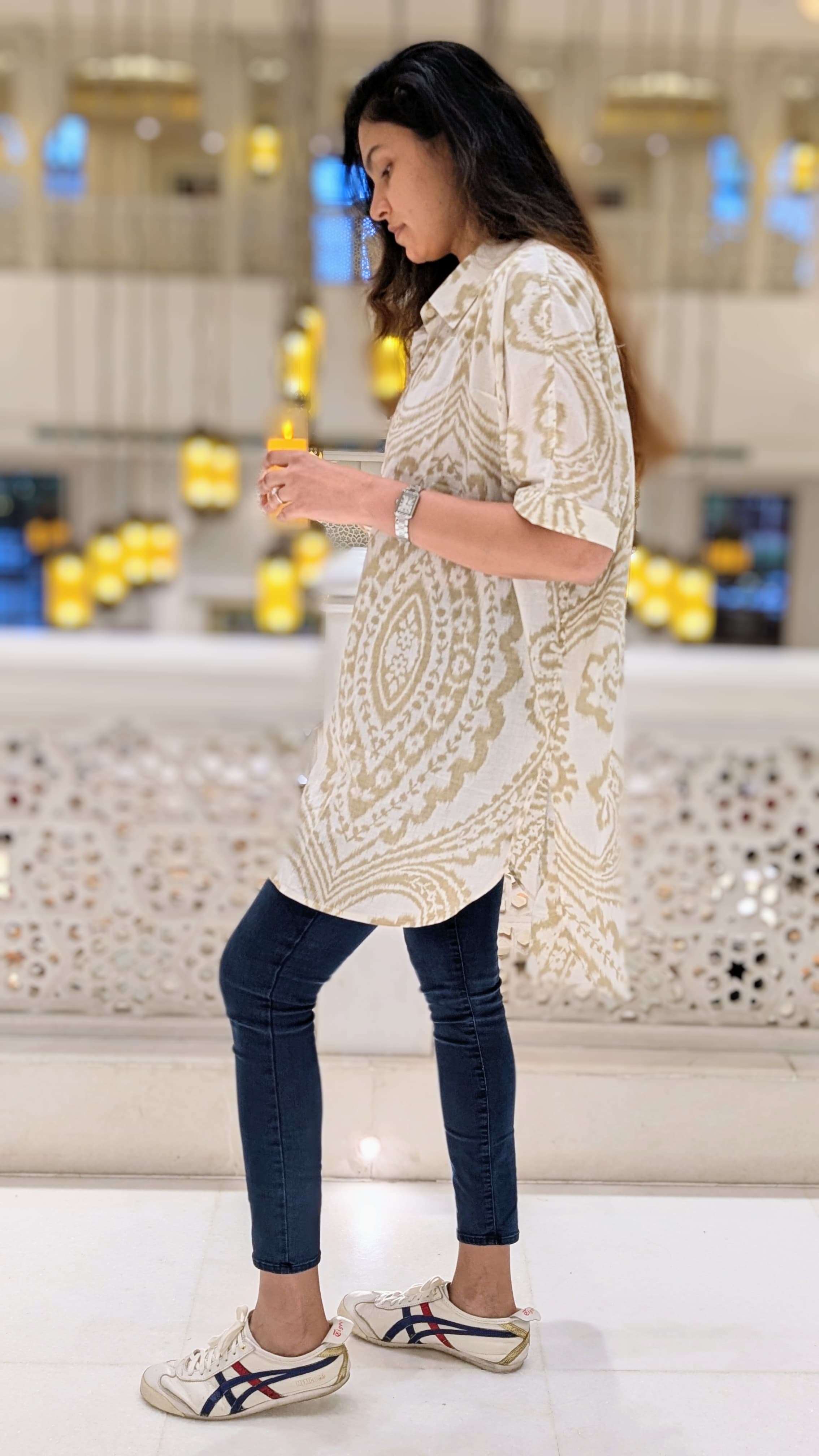 NIMBU | Hi-Lo Amazon Shirt in White