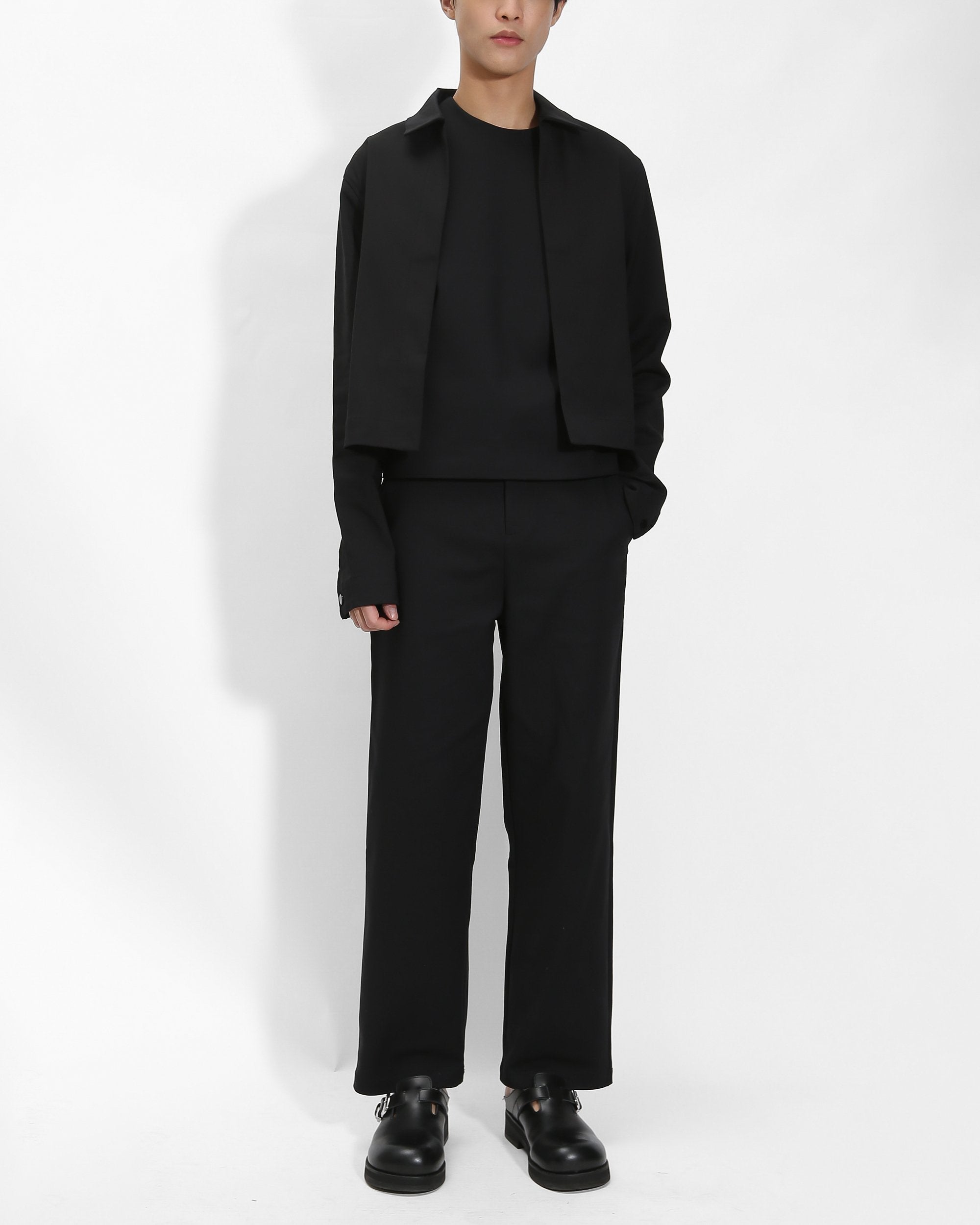 RYMH STUDIO | Cropped Shirt Jacket 001