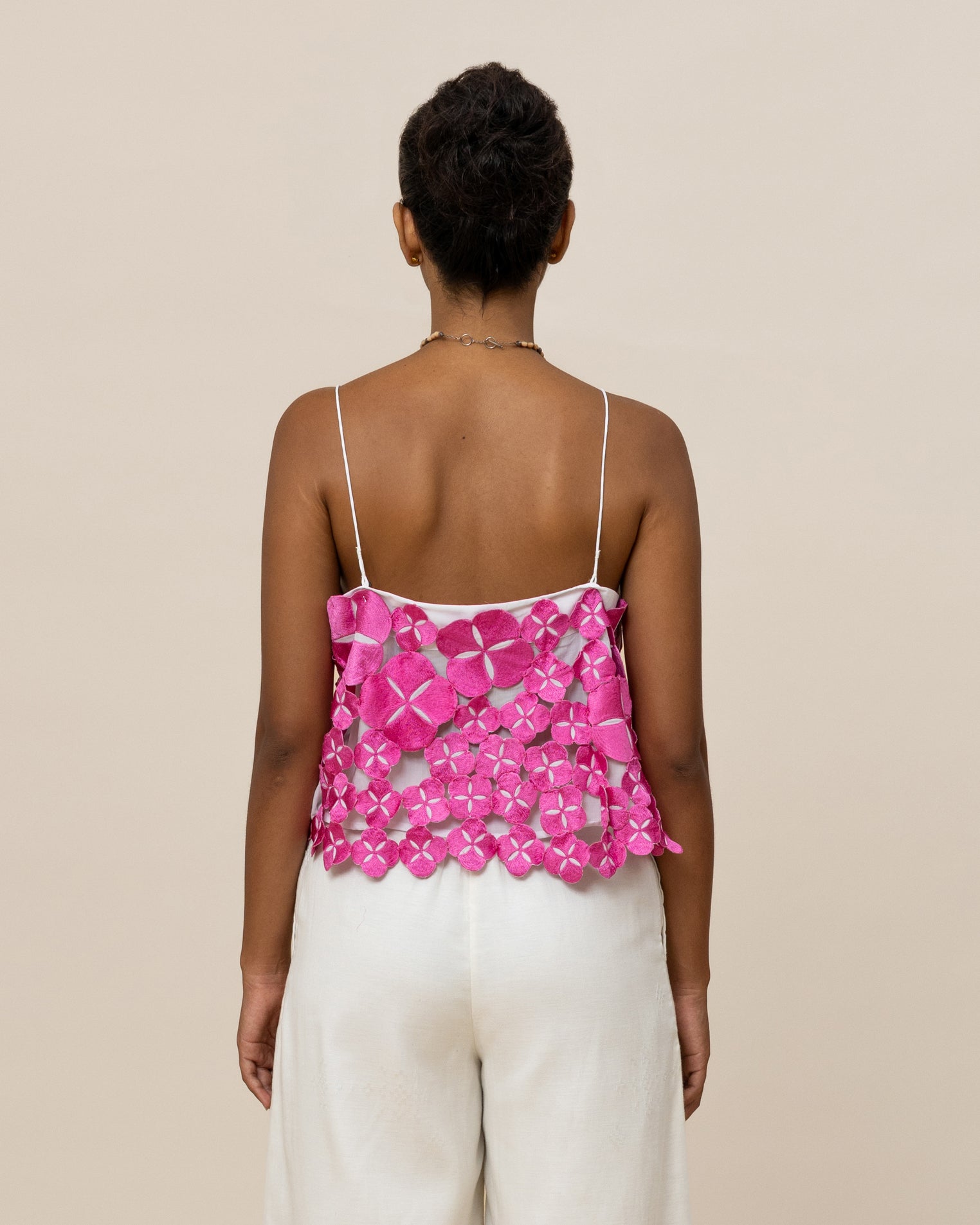 SUKKHA CITTA | SERIBU BUNGA - Embroidered Cami