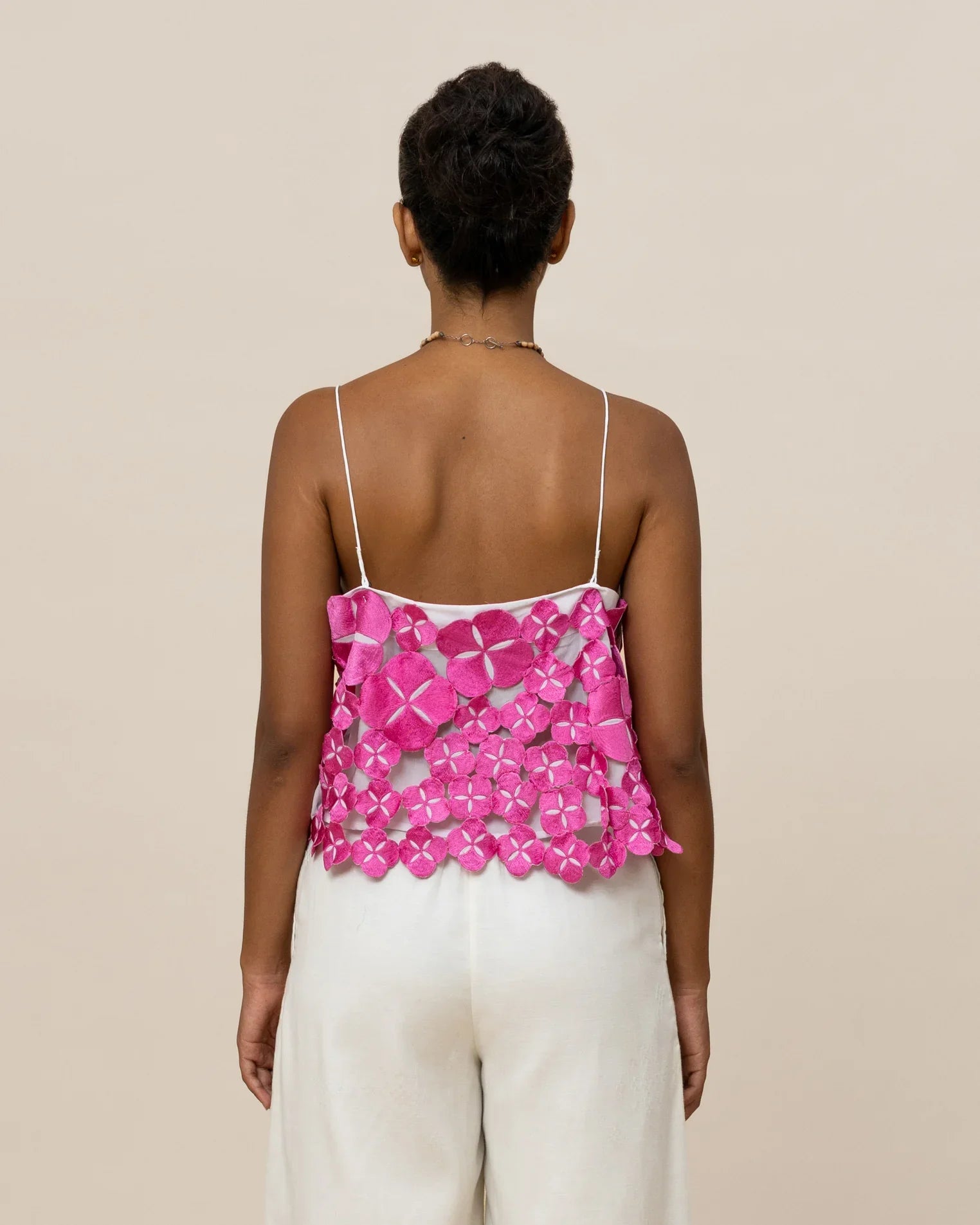 SUKKHA CITTA | SERIBU BUNGA - Embroidered Cami