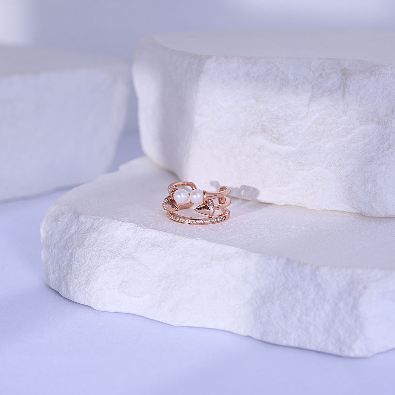 PEARLY LUSTRE | Asian Civilisations Museum Freshwater Pearl Ring WR00013 | ACM Collection