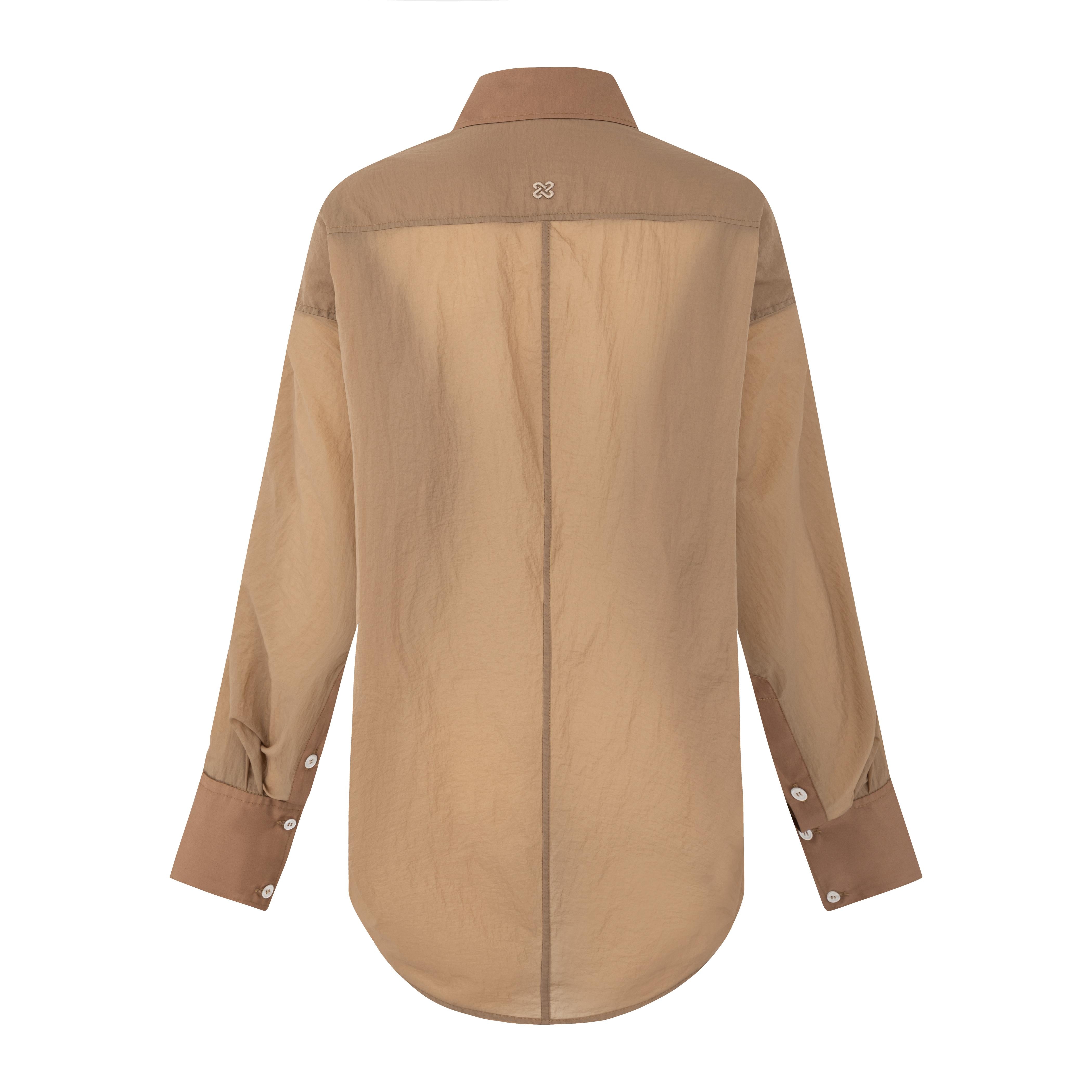 LAYERPLAN | Pieced Oversized Shirt Layers