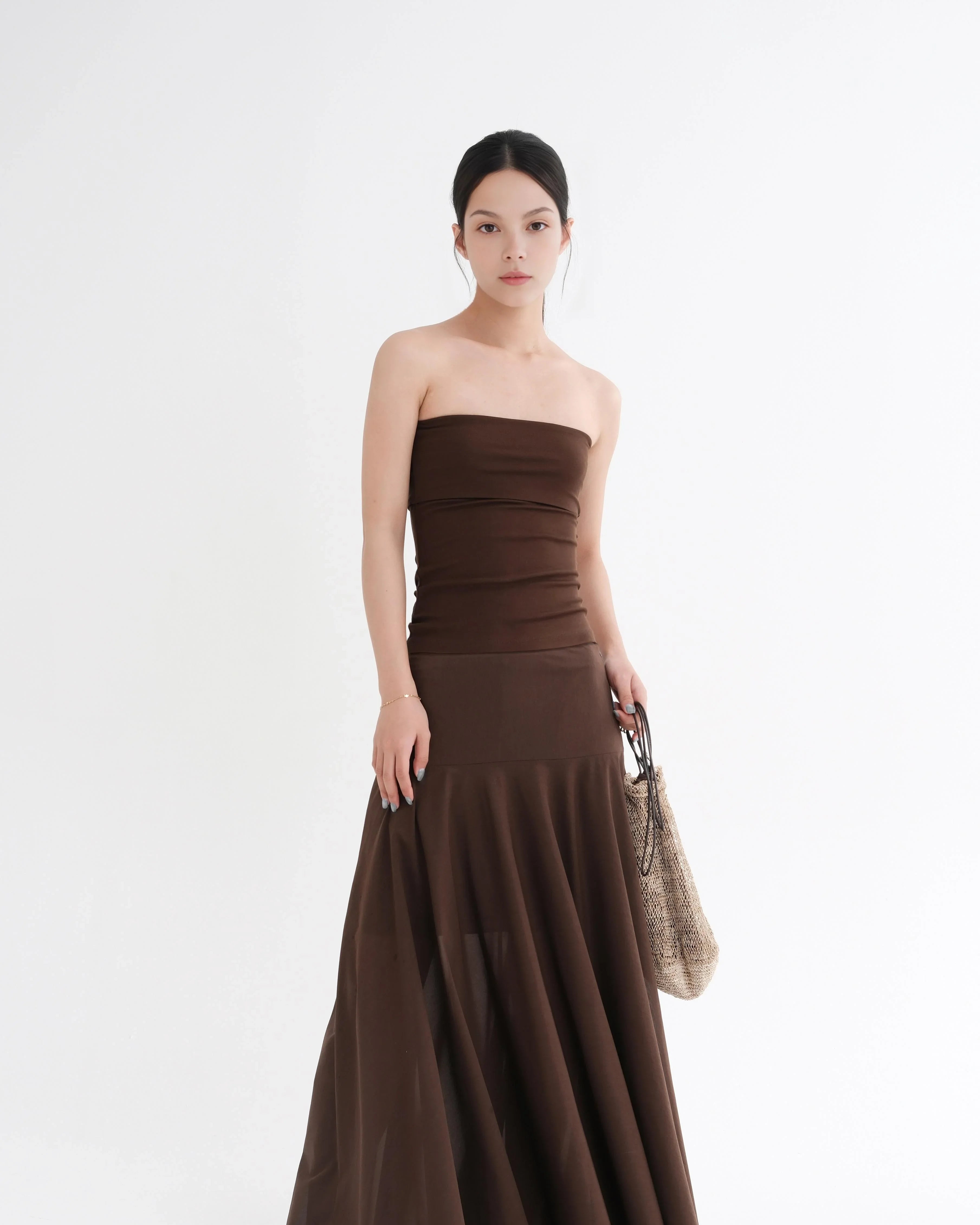 LAYERPLAN | Fiora Flare Maxi Skirt
