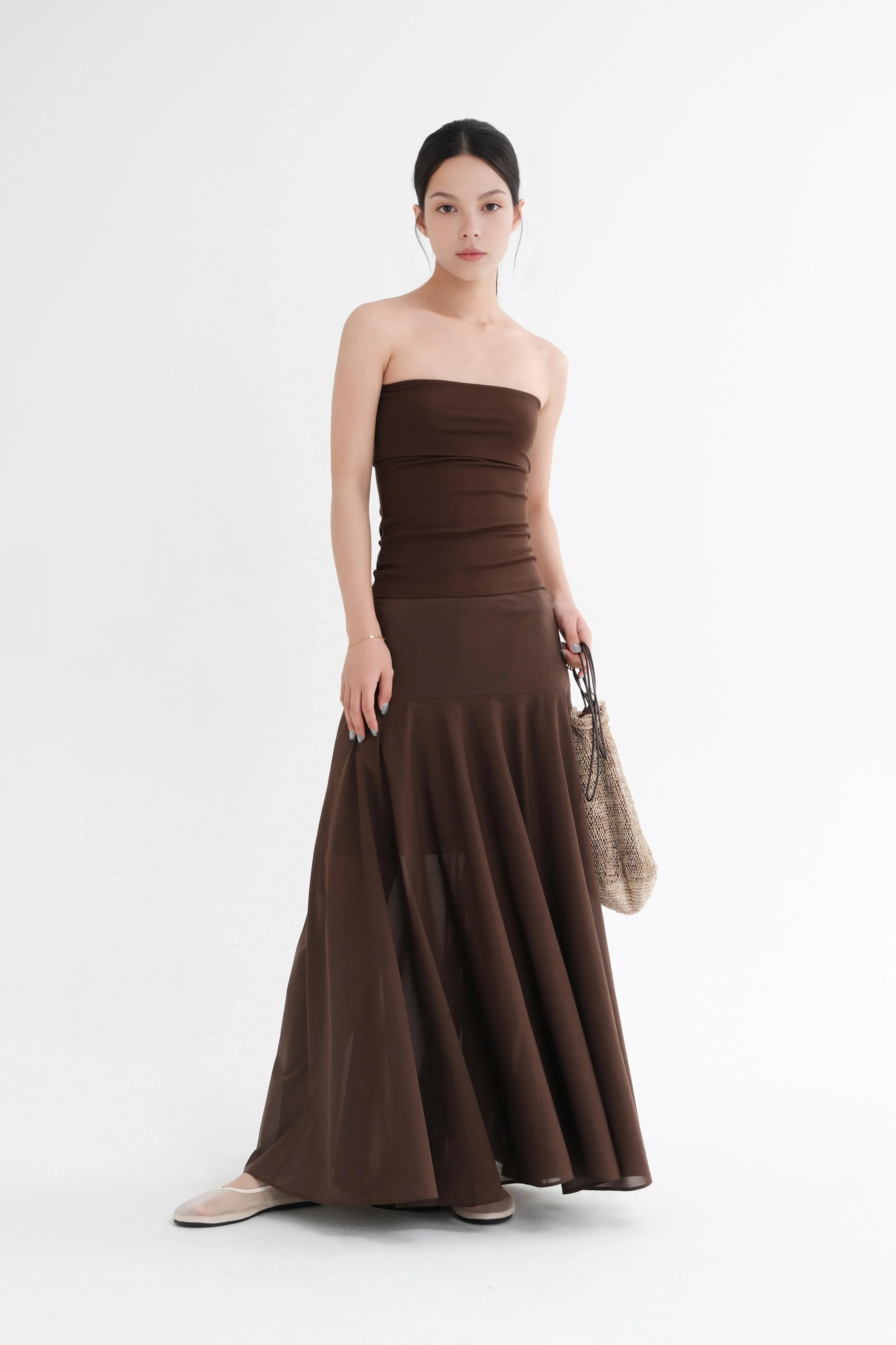 LAYERPLAN | Fiora Flare Maxi Skirt