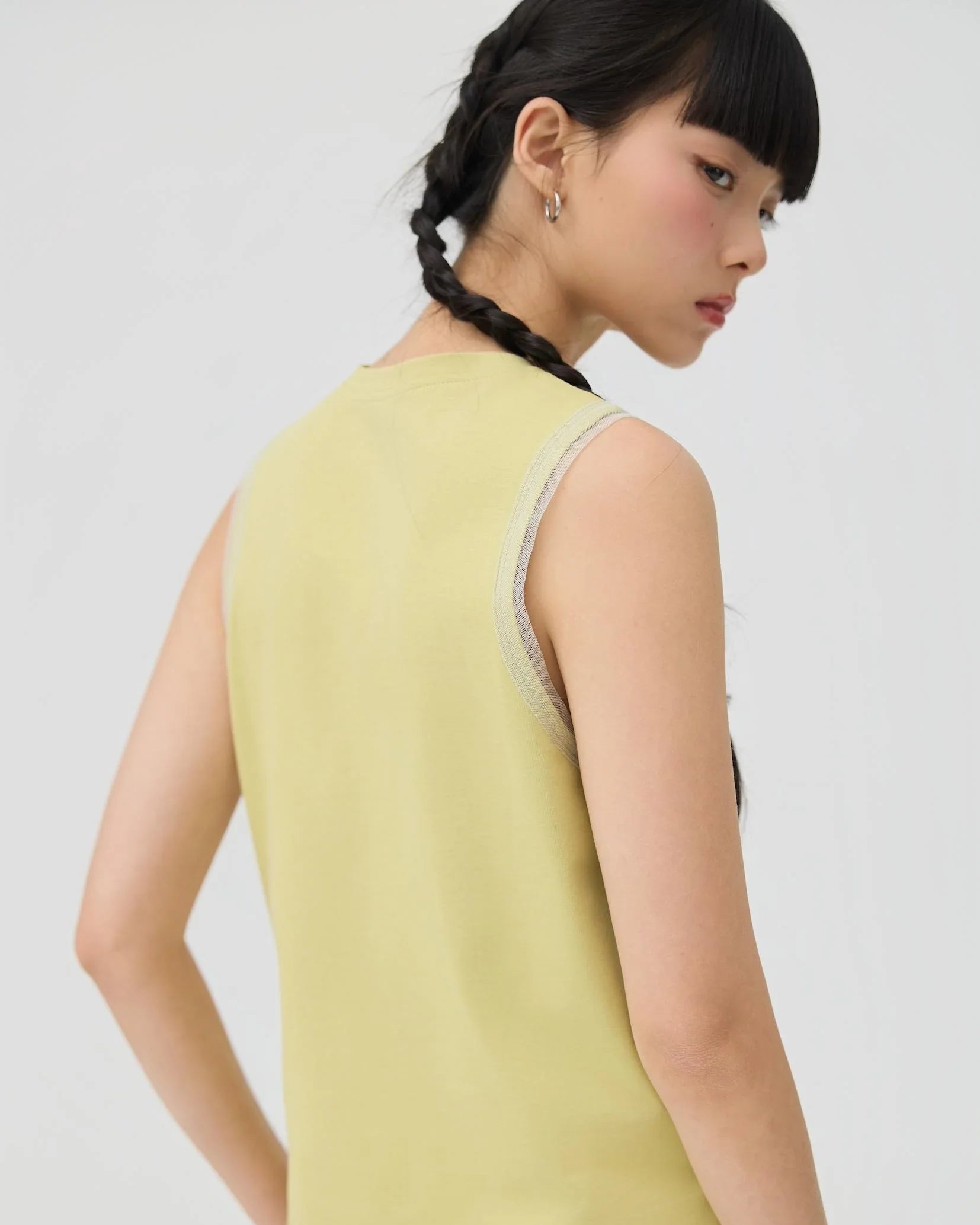 3EIGHTH | Kumo Muscle Tank | Matcha Green