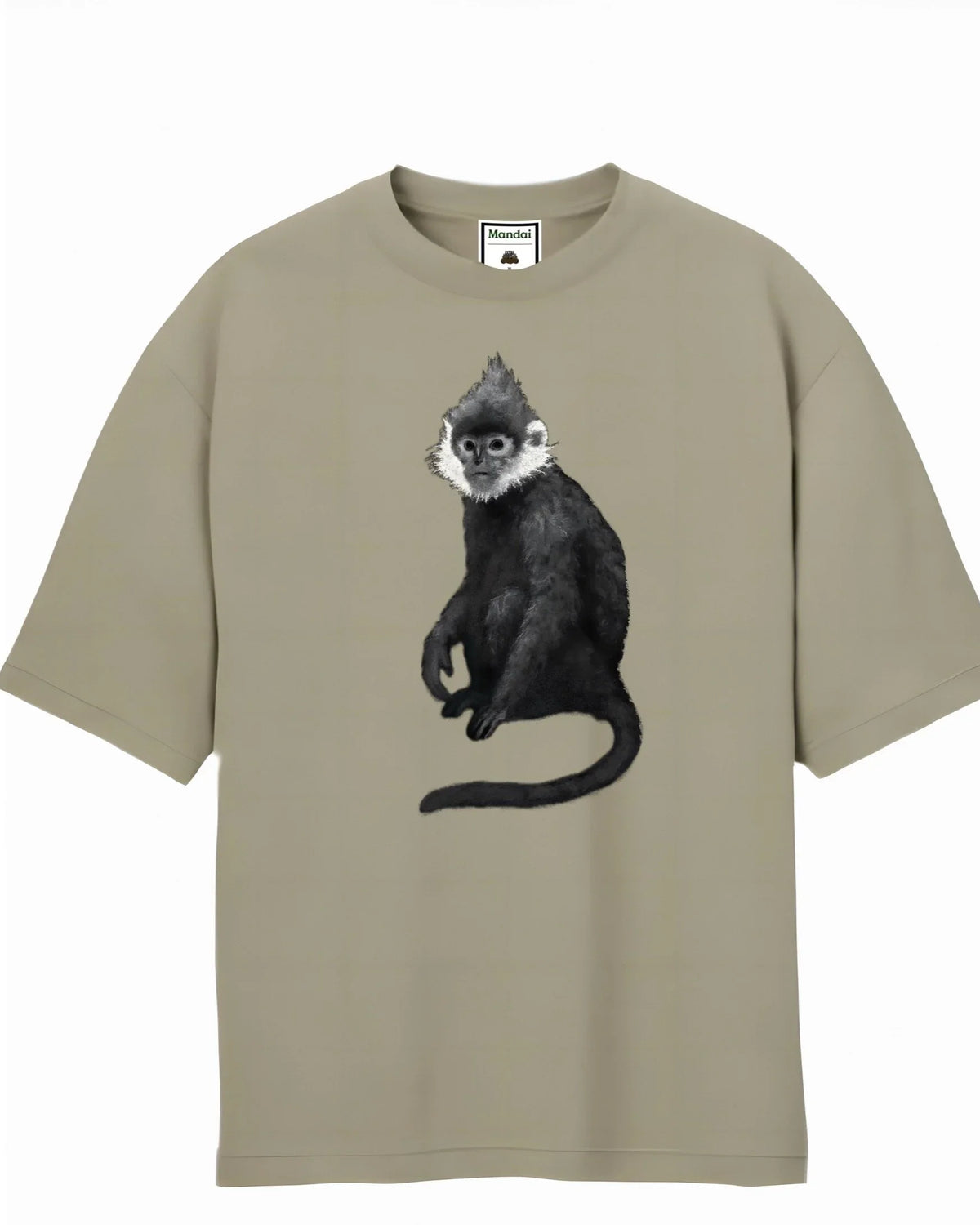 MANDAI WILDLIFE GROUP | The Noodles: Francois Langur Adult Tee (Monkey)