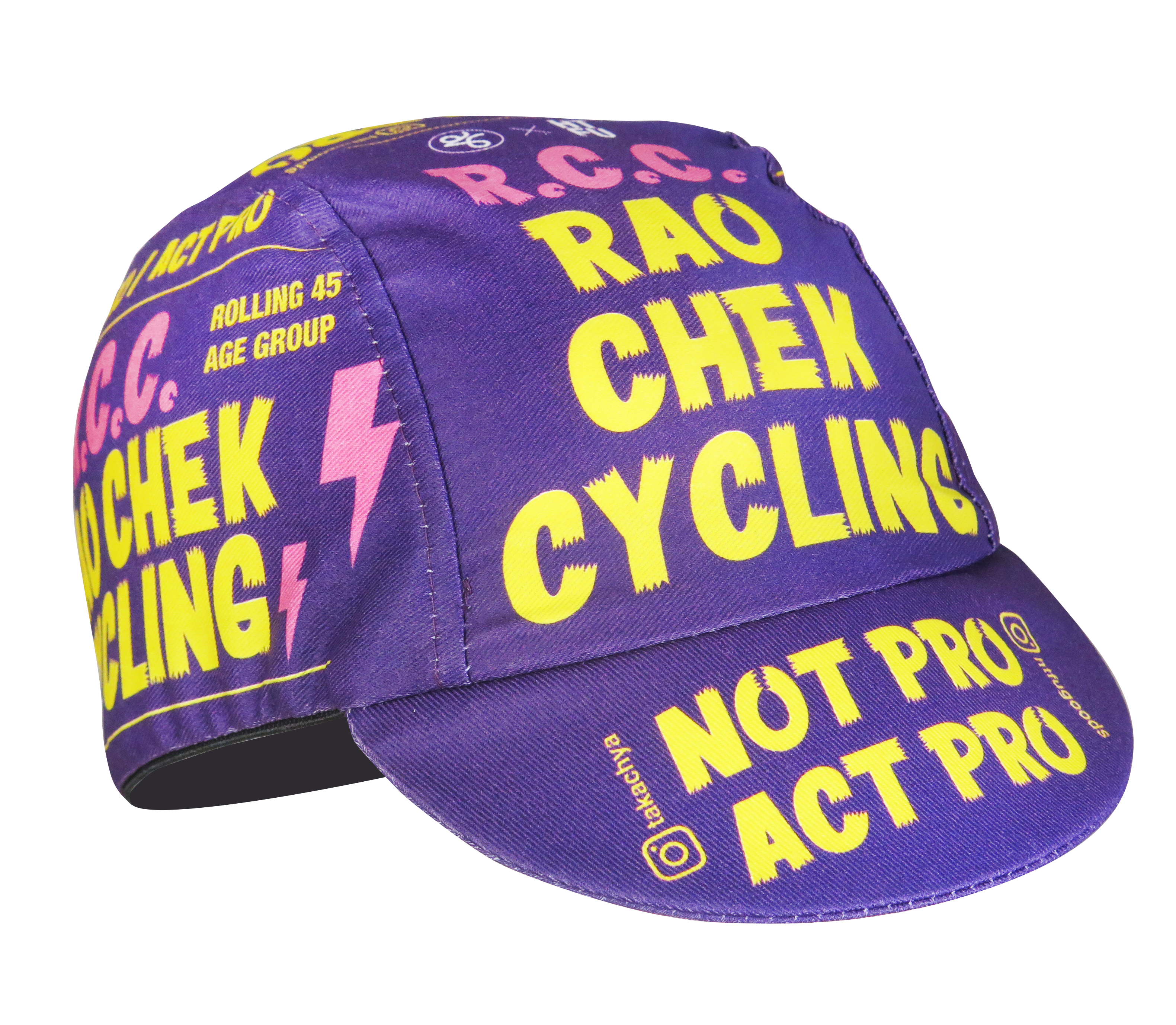 A DESIGN BY TAKACHYA | TKC X HTFU - RAO CHEK CYCLING | YELLOW, PURPLE, RED