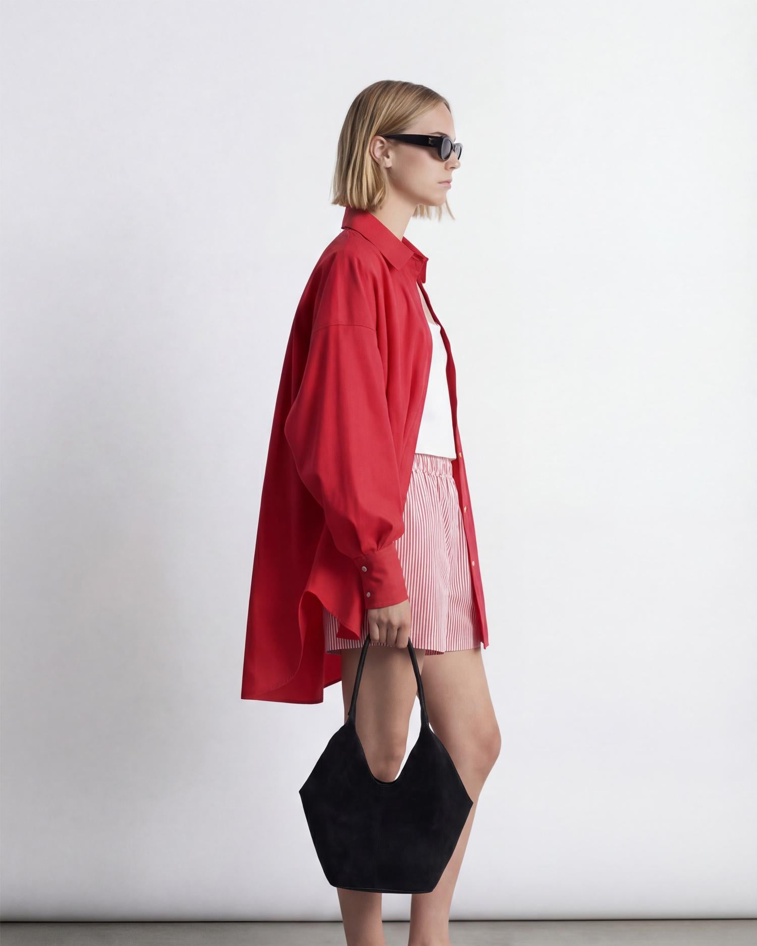 LAYERPLAN | Cirrus Pieced Oversized Shirt Layers