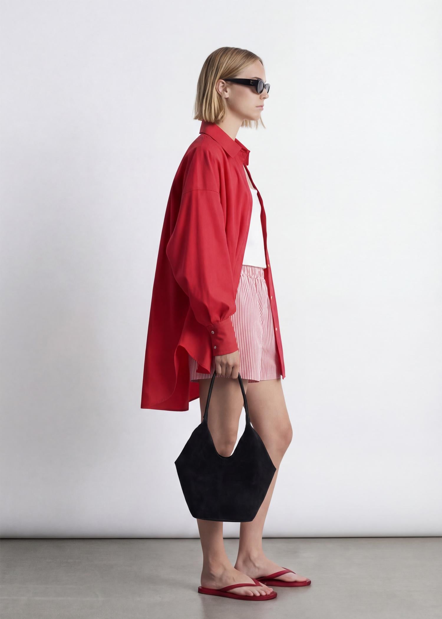 LAYERPLAN | Cirrus Pieced Oversized Shirt Layers