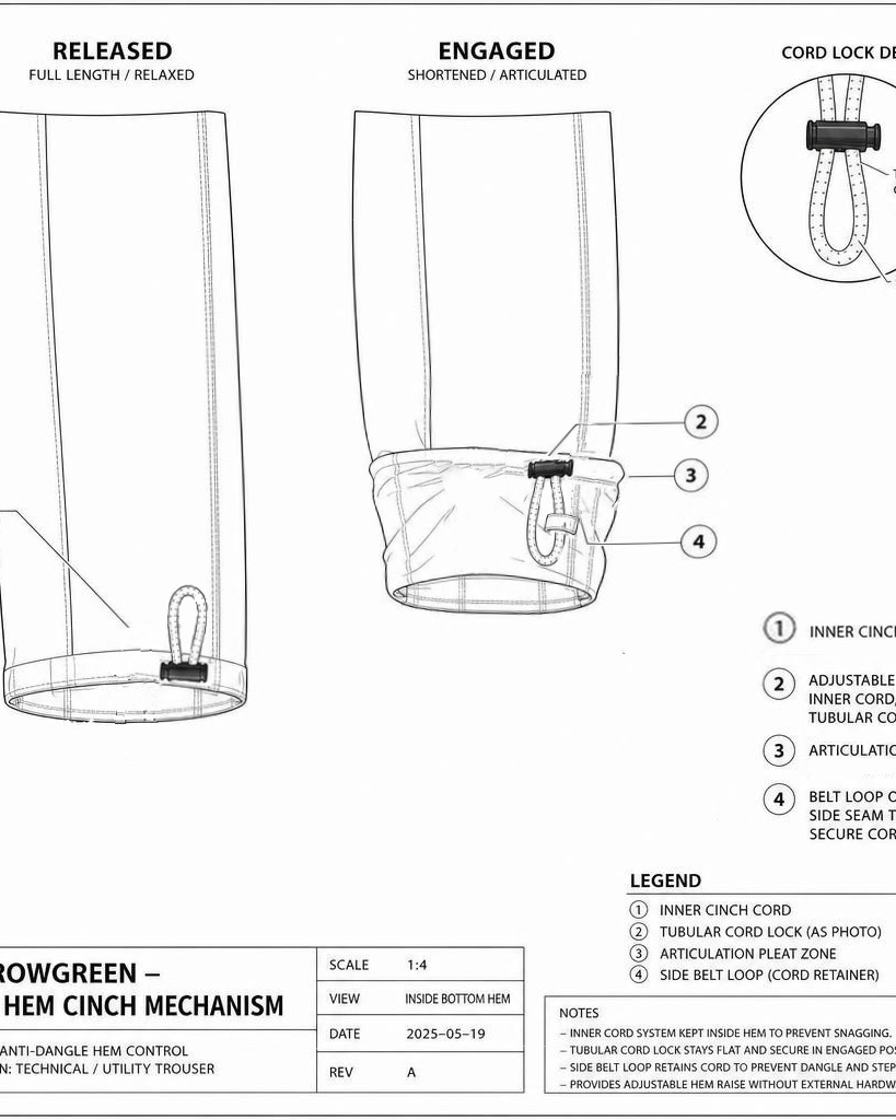 SPARROW GREEN | HARRISON hemFAST Tech Cargo
