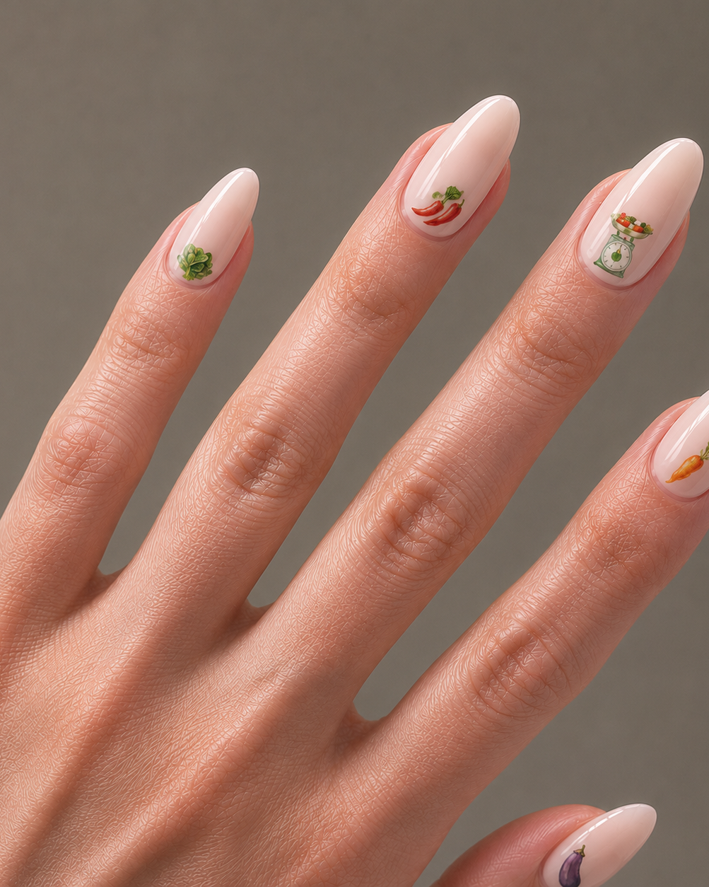 NODSPARK | Wet Market Romance (Jelly) Nail Wrap Manicure