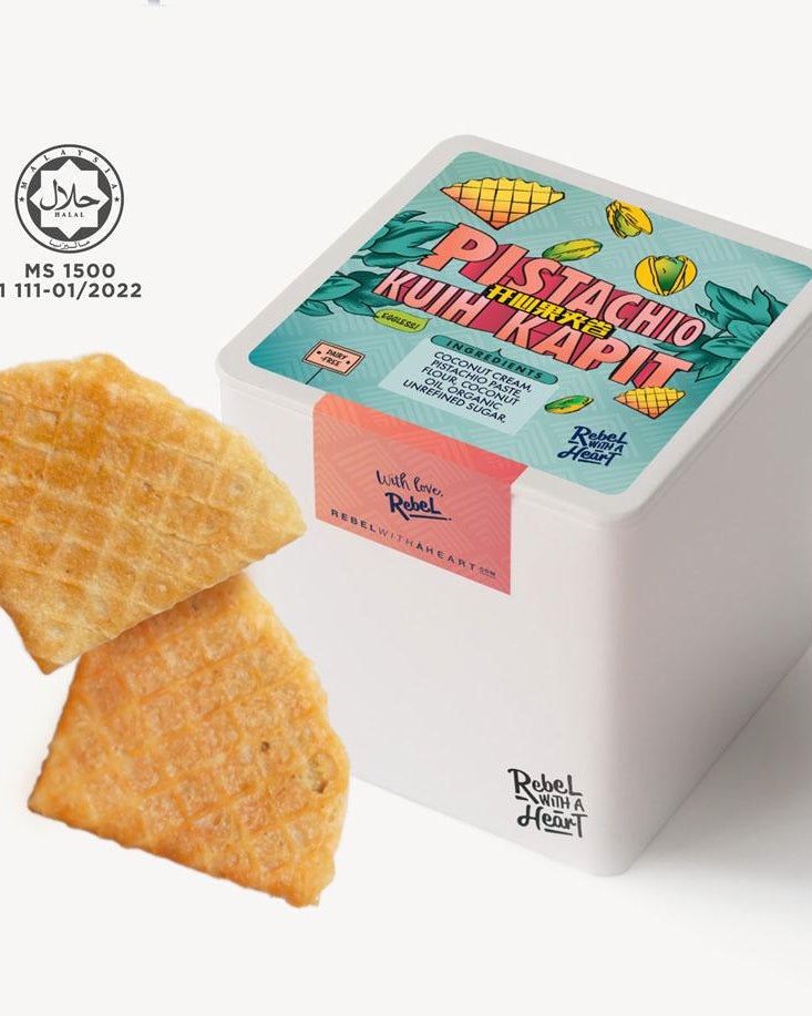 RWAH CONFECTIONS | Pistachio Kuih Kapit