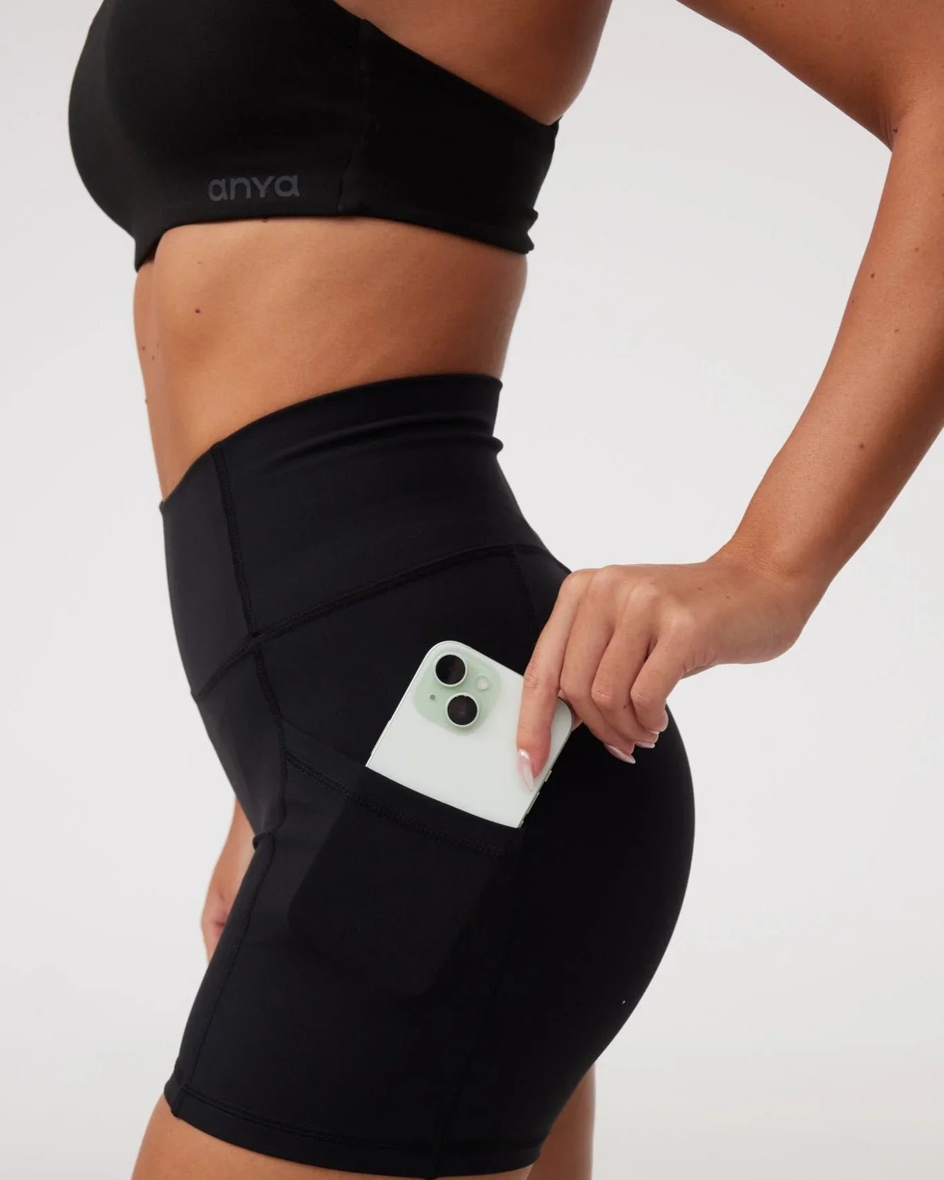 ANYA ACTIVE | Pocket Shorts (Mini 4")