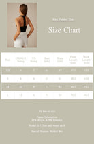 EMVY | Rita Padded Top - Dark Grey