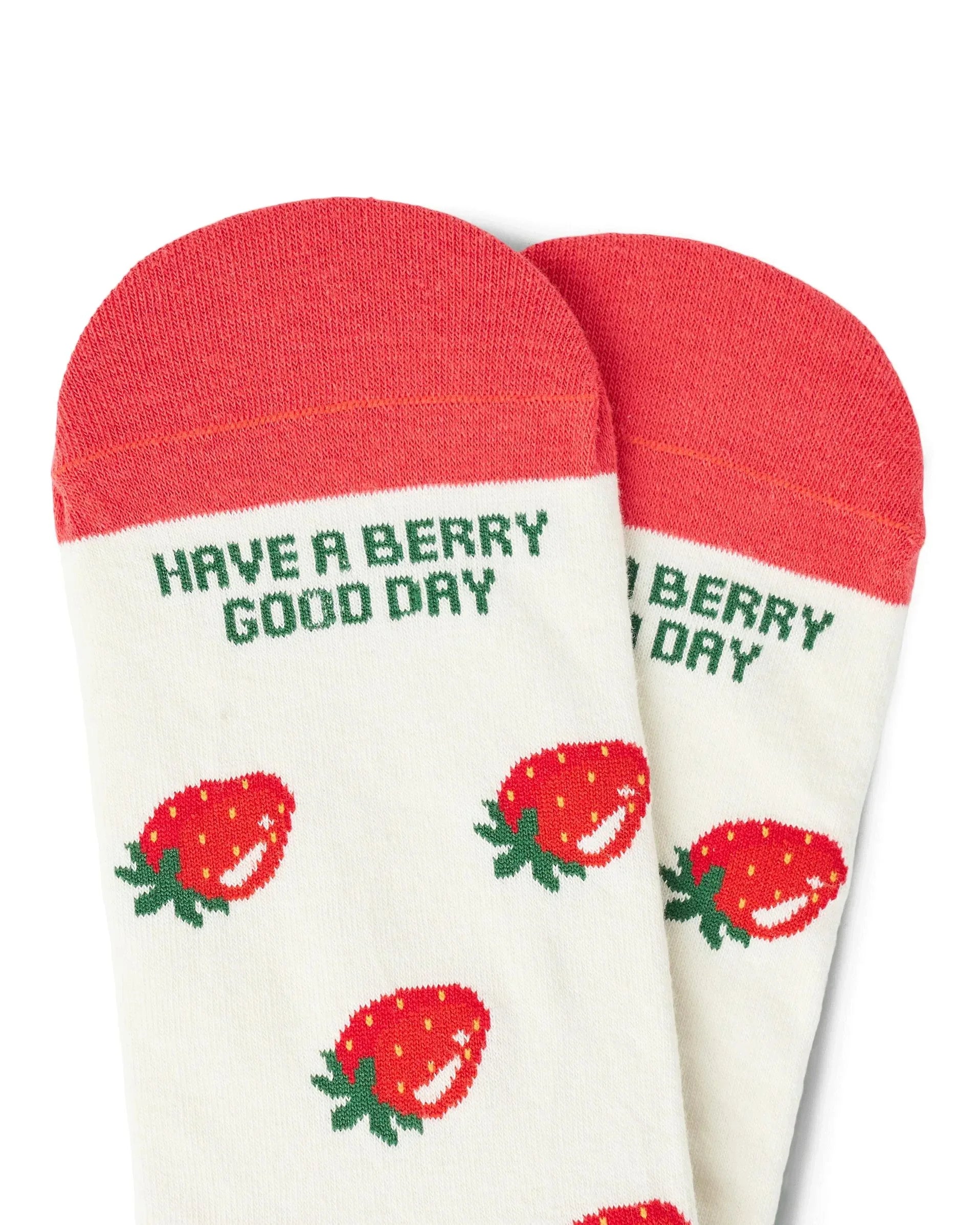 TALKING TOES | Strawberry Time Sock
