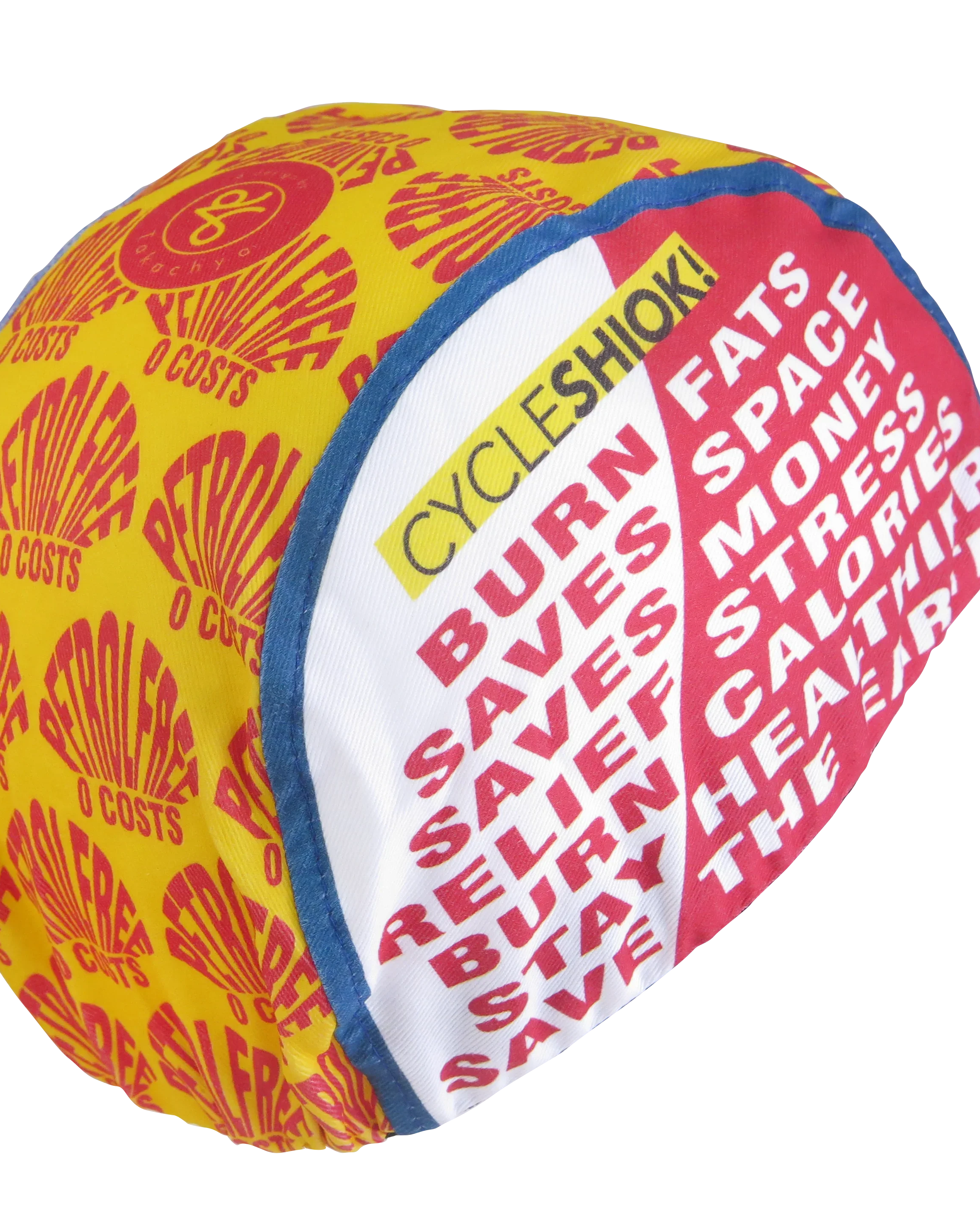 A DESIGN BY TAKACHYA | Cycling Cap - Go Petrol Free