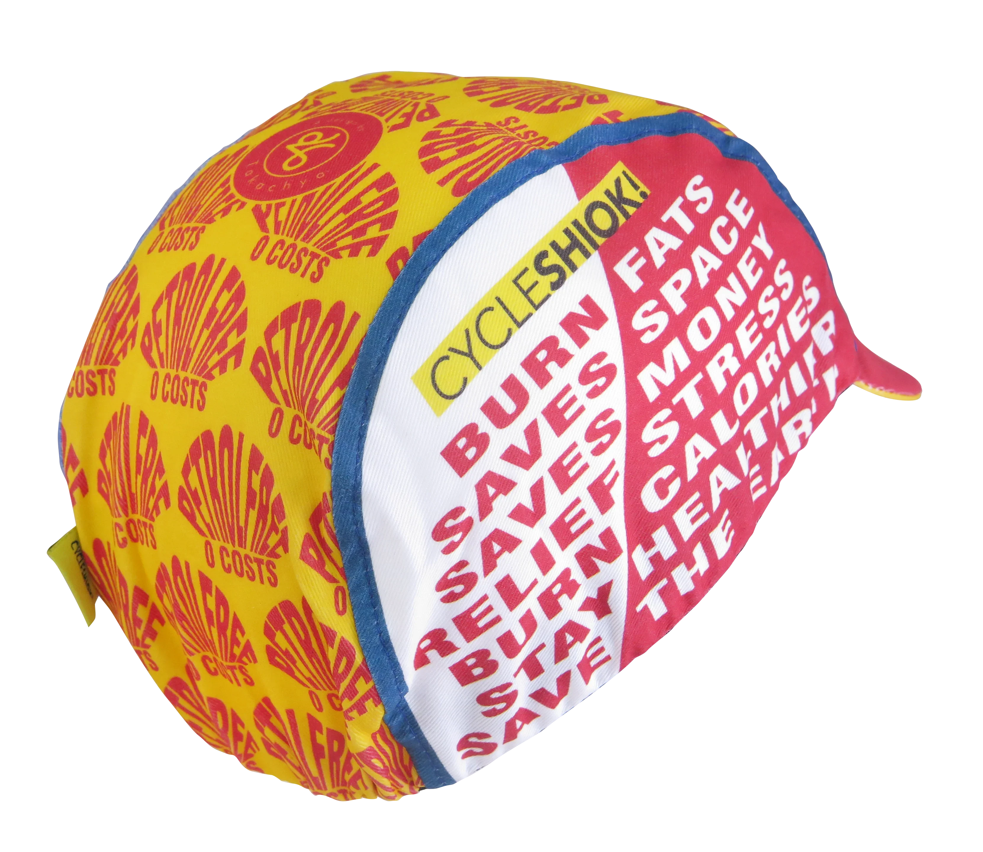 A DESIGN BY TAKACHYA | Cycling Cap - Go Petrol Free