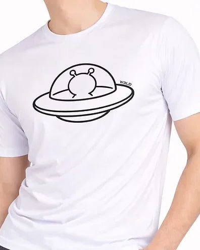 W:RLD | Limited Edition UFO Tee White