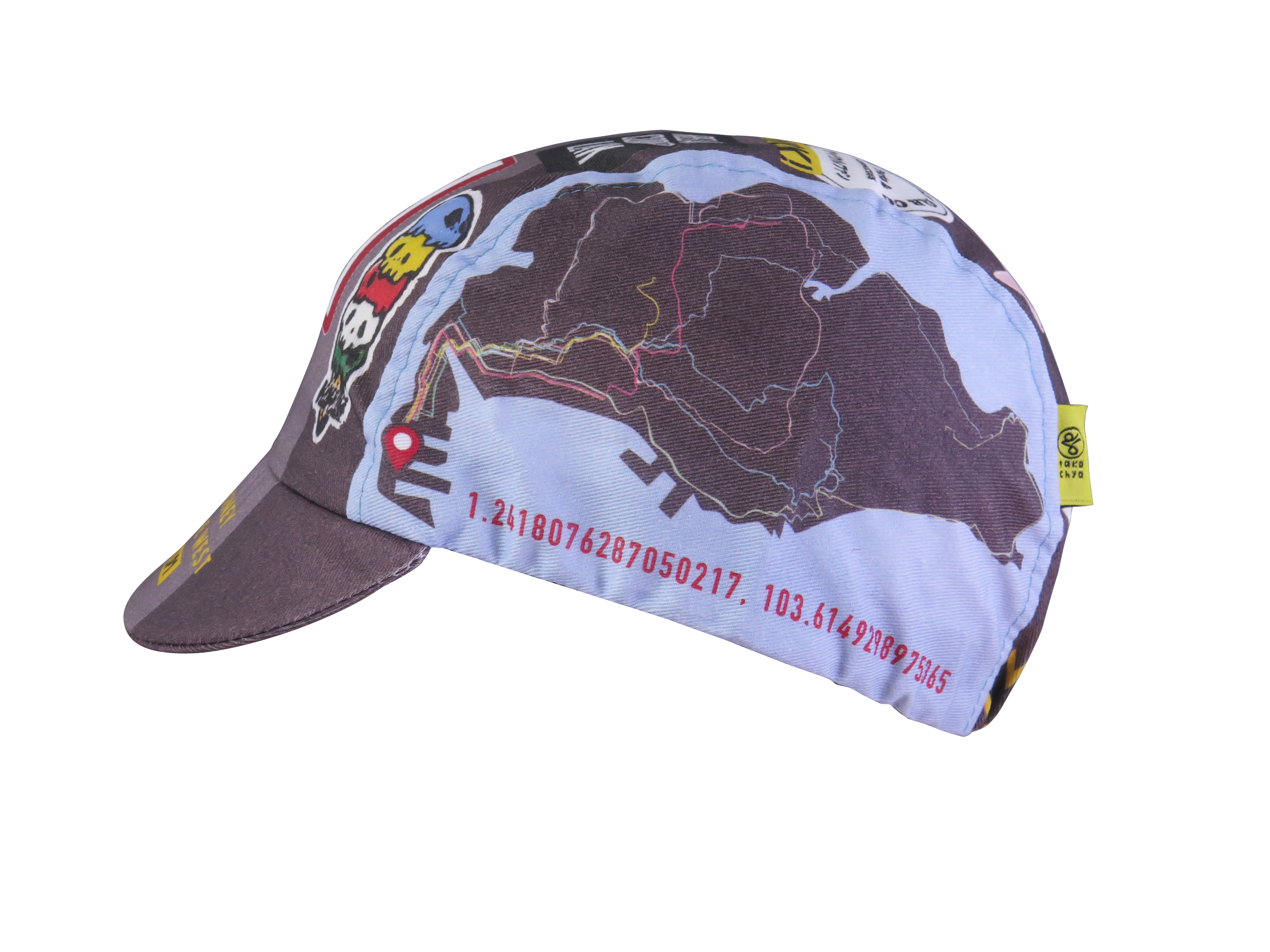 A DESIGN BY TAKACHYA | Cycling Cap - Mission to Tuas