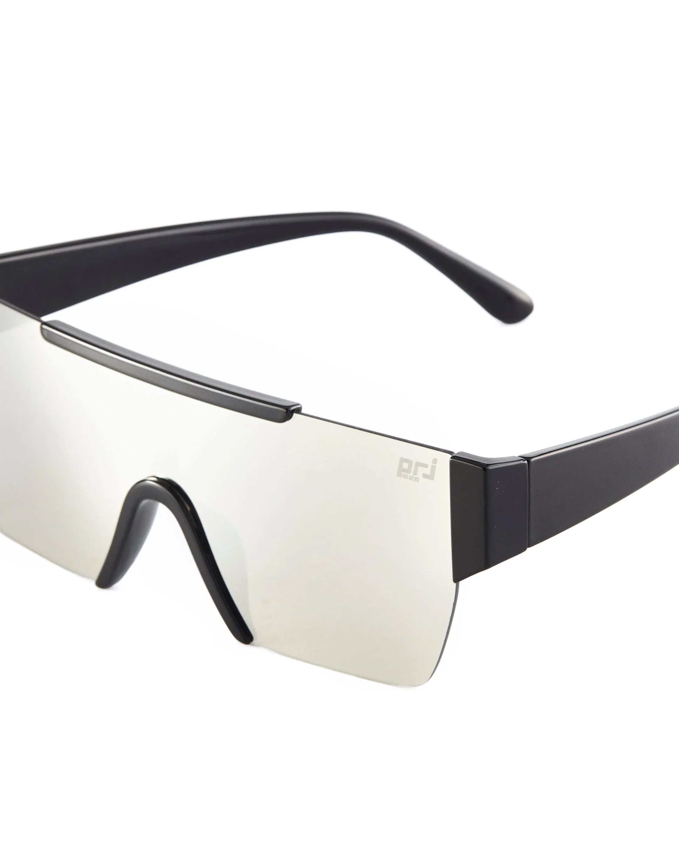 PROJECTWEAR | Edgerton Futuristic Sunglasses Black/Silver