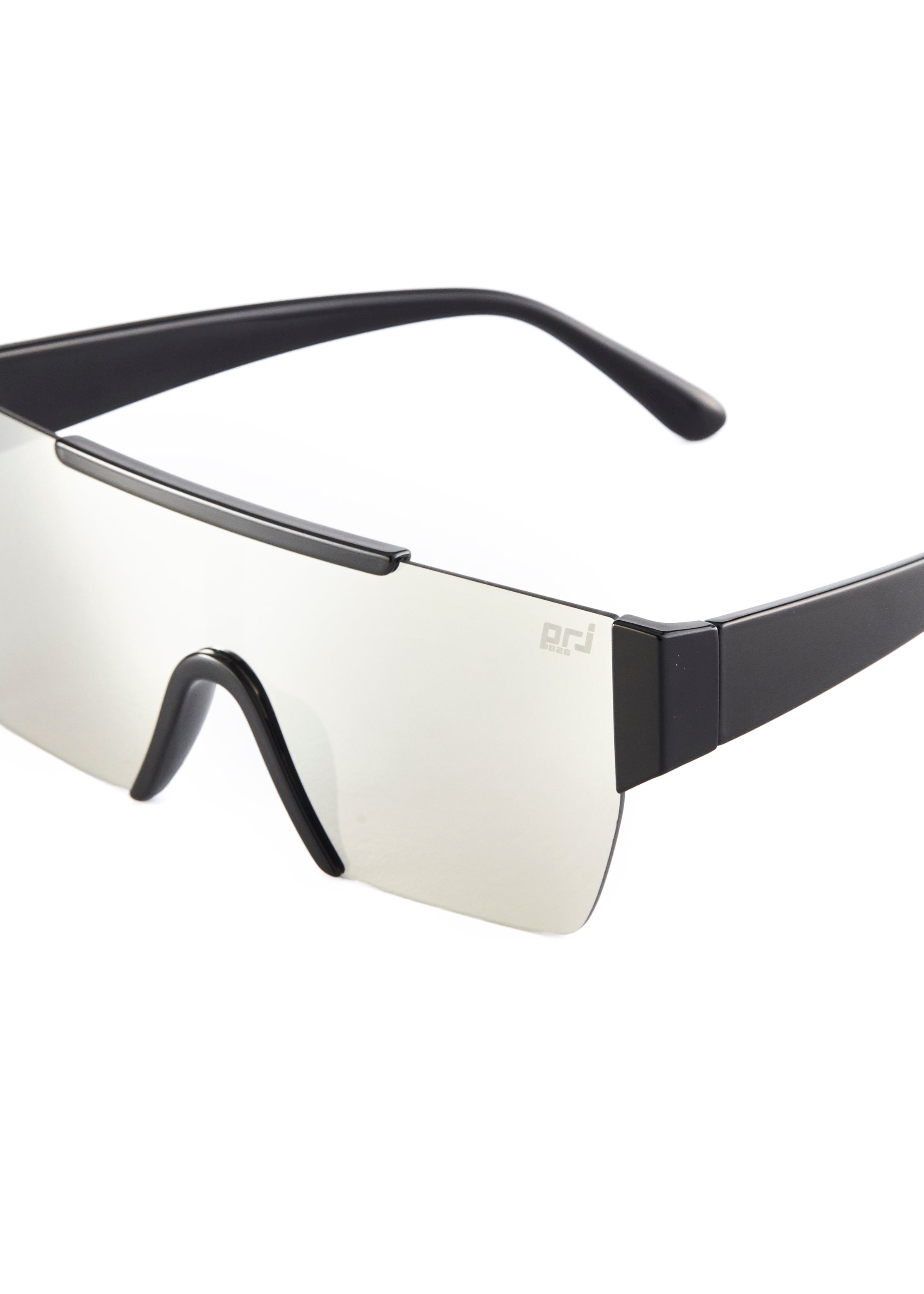 PROJECTWEAR | Edgerton Futuristic Sunglasses Black/Silver