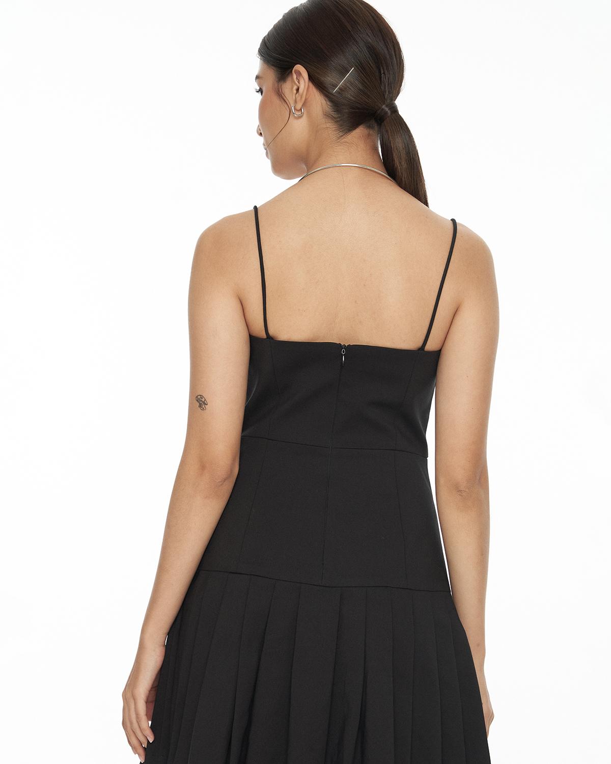 DRESSINGPAULA | Pleated Waist Cami Dress