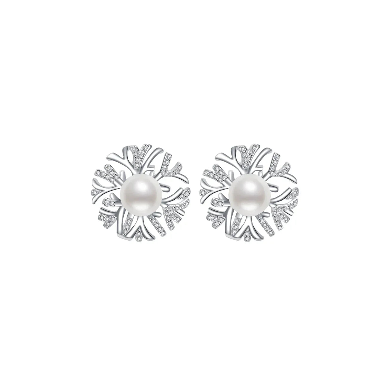 PEARLY LUSTRE | Elegant Freshwater Pearl Earrings WE00502 | GARDENS