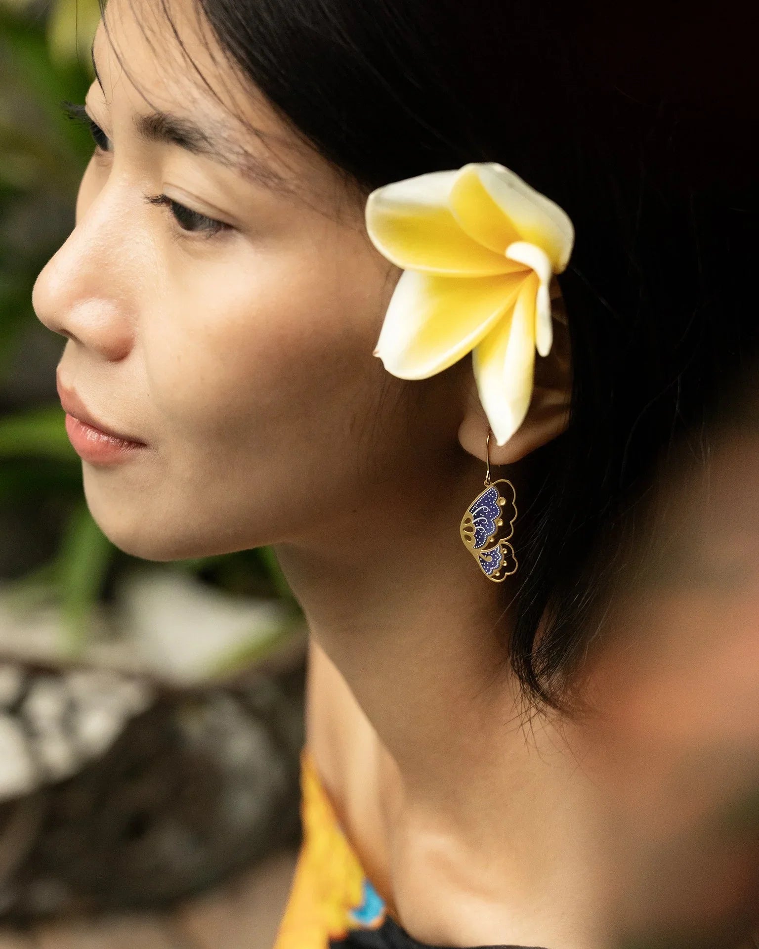 EMBRACE JEWELLERY | Batik Butterfly Earrings
