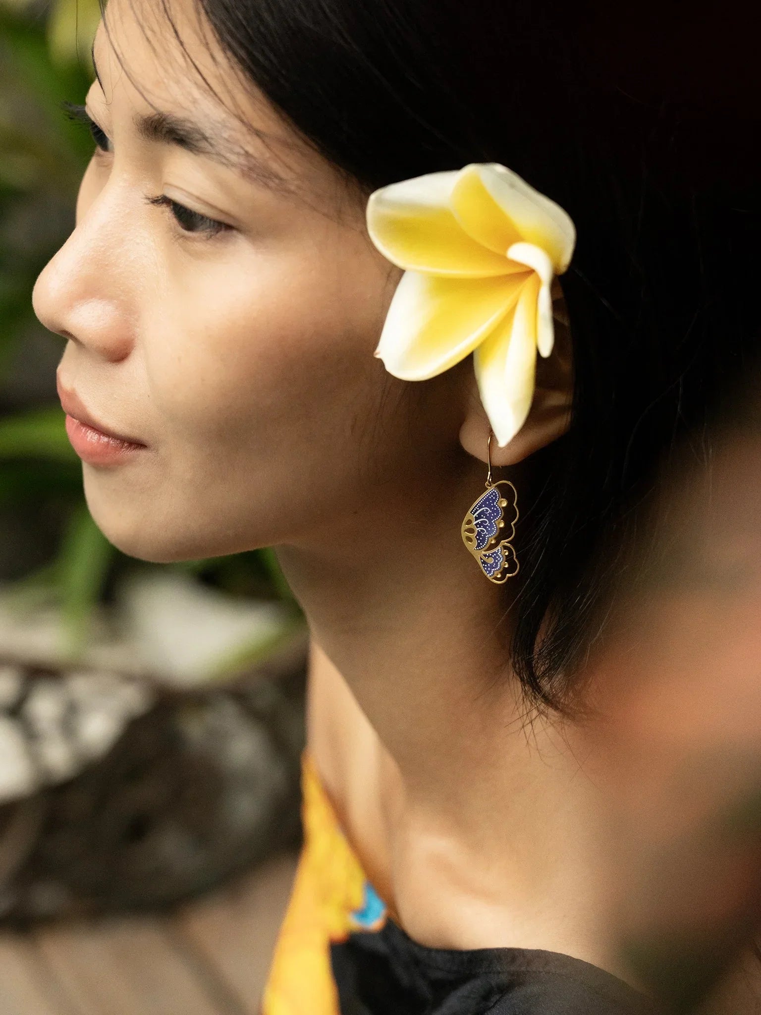 EMBRACE JEWELLERY | Batik Butterfly Earrings
