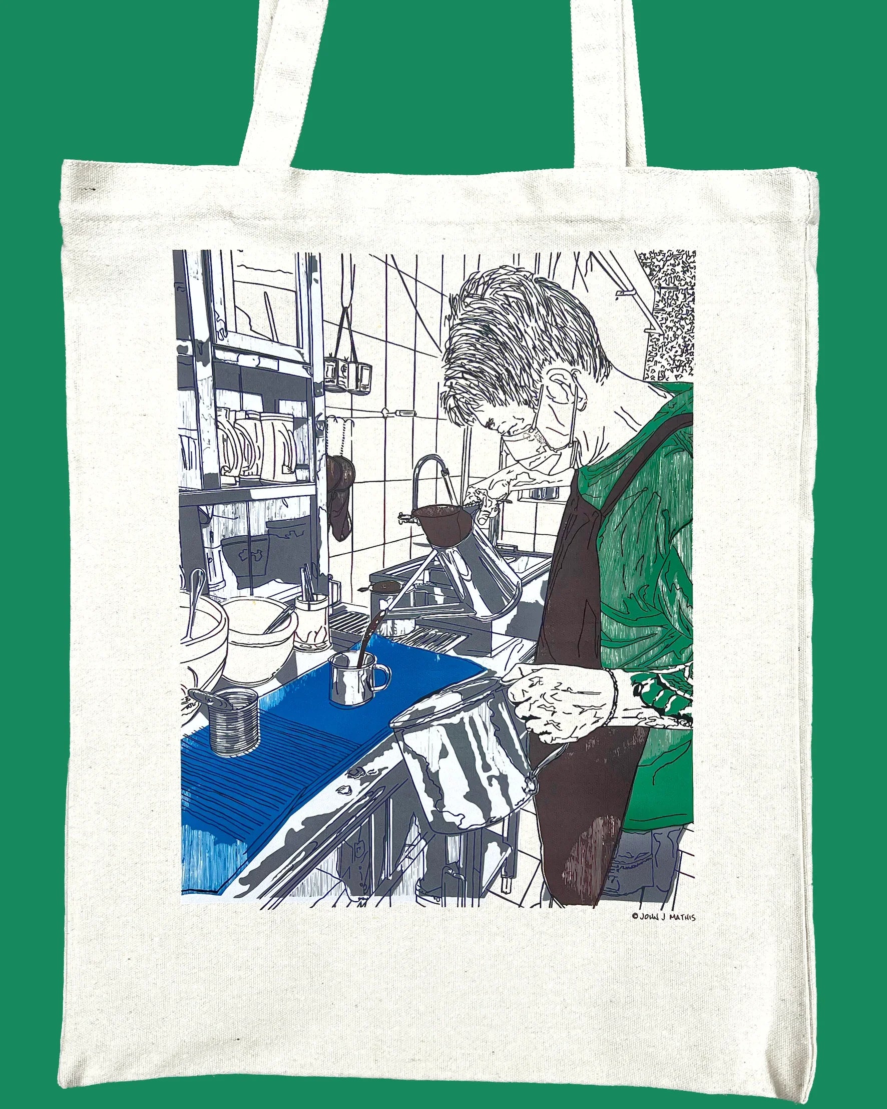 TATSU MAKER WORKS | Zhong Ping Kopitiam Tote Bag