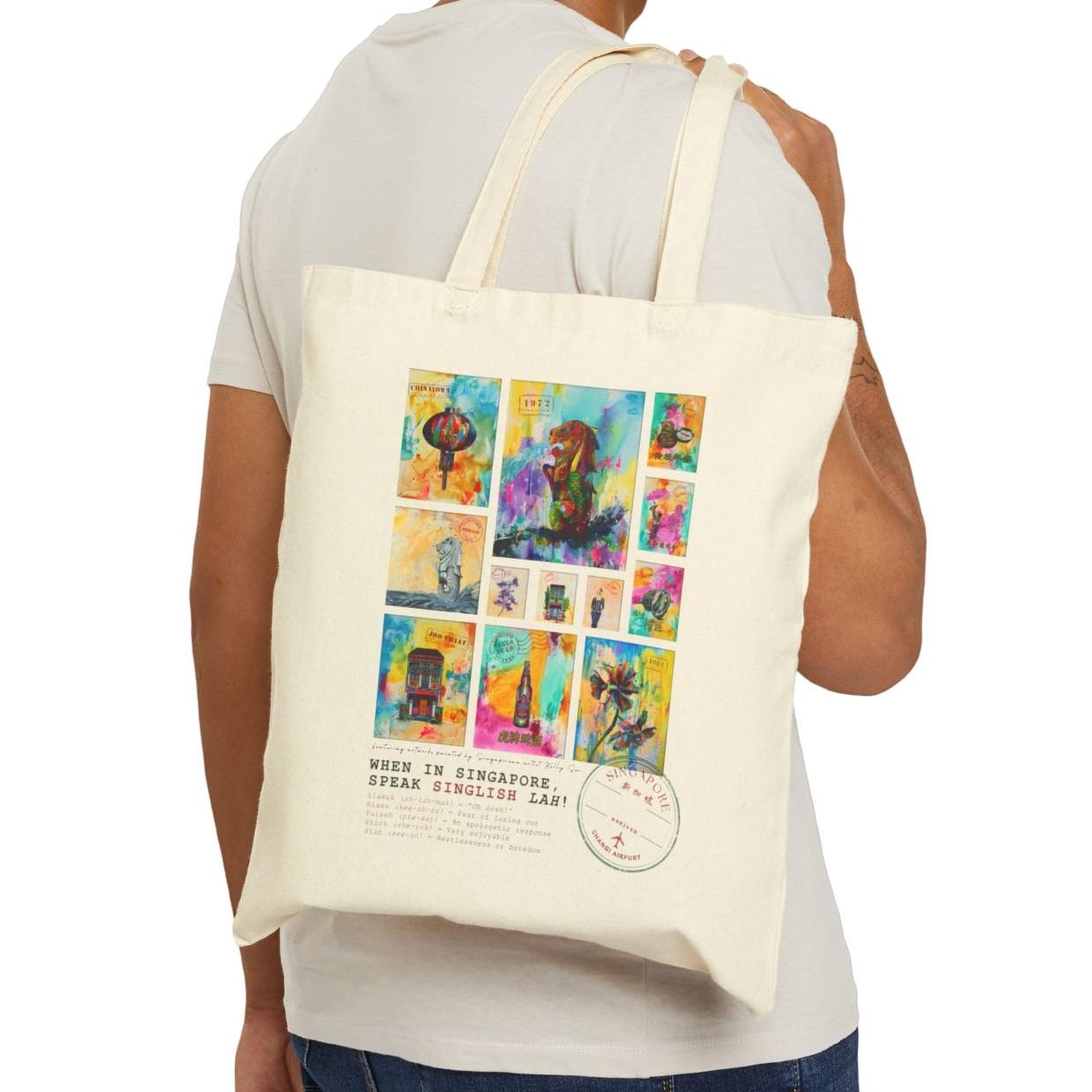 KELLY SER ATELIER | Singapore Collage: Totebag