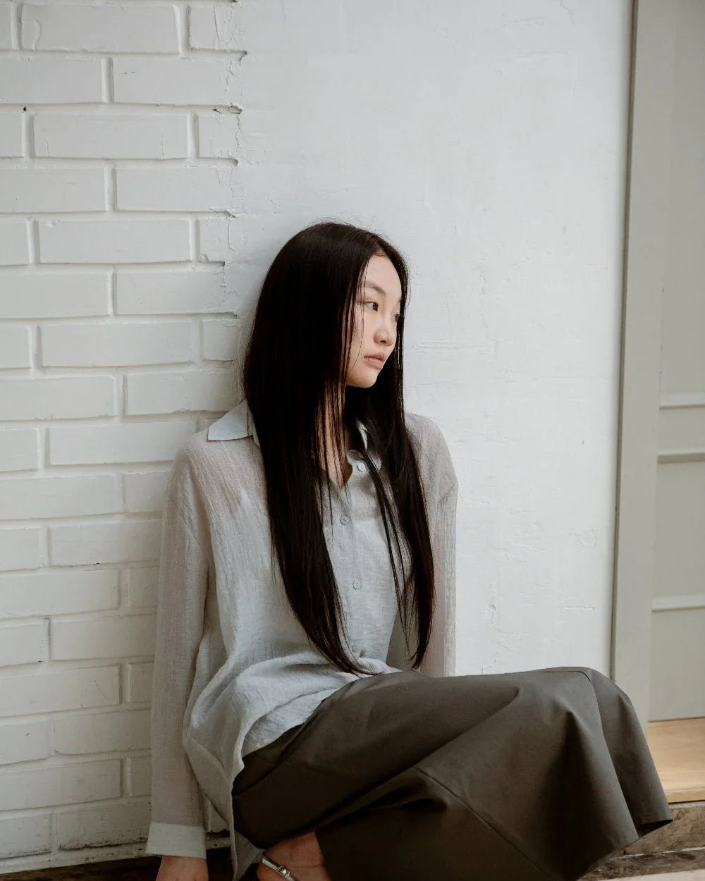 SAERO COLLECTIVE | Oreum Shirt V. 1 | Light Grey