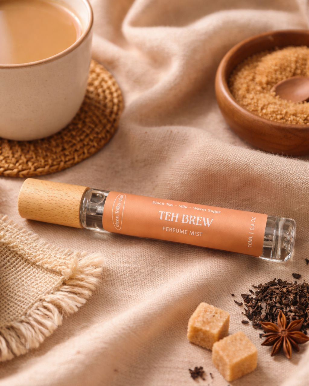 CLEAN FOLKS CLUB | Teh Brew Perfume Mist