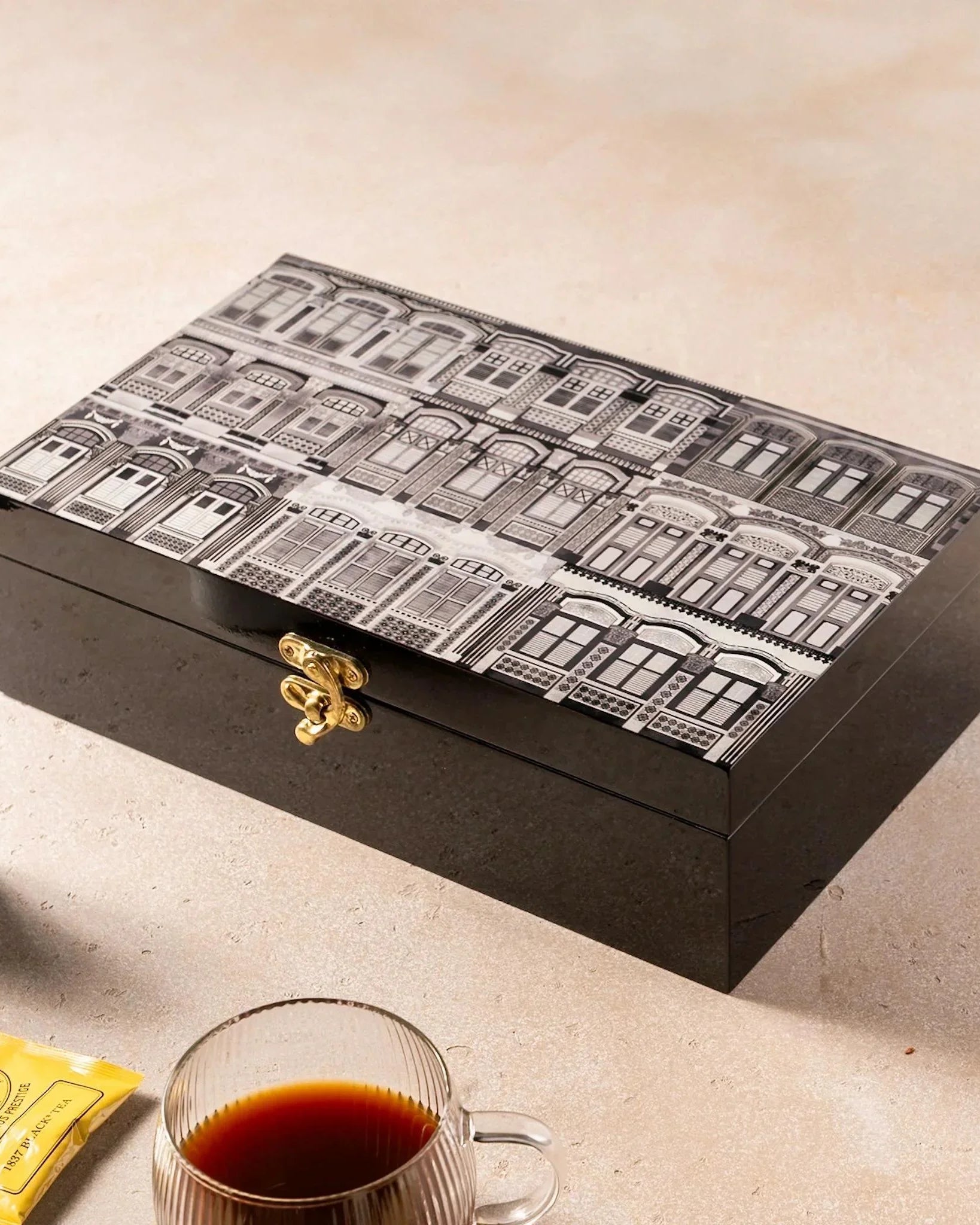 PHOTO PHACTORY | Eternal Elegance Black Teabag Box