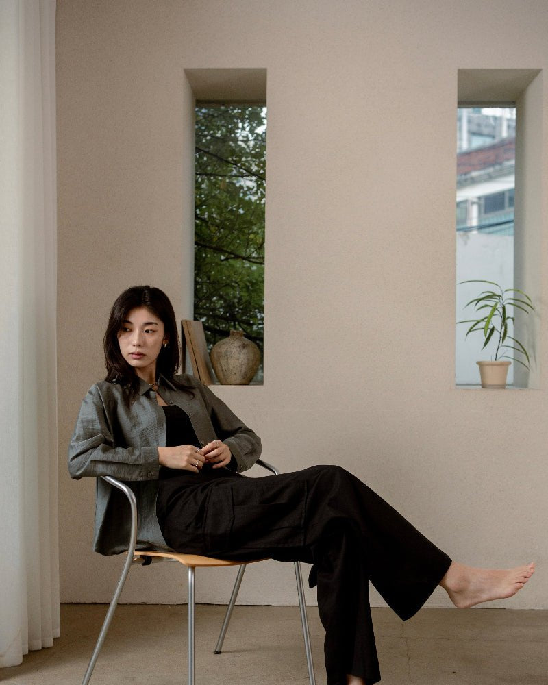 SAERO COLLECTIVE | Oreum Shirt V. 2 | Moss Grey