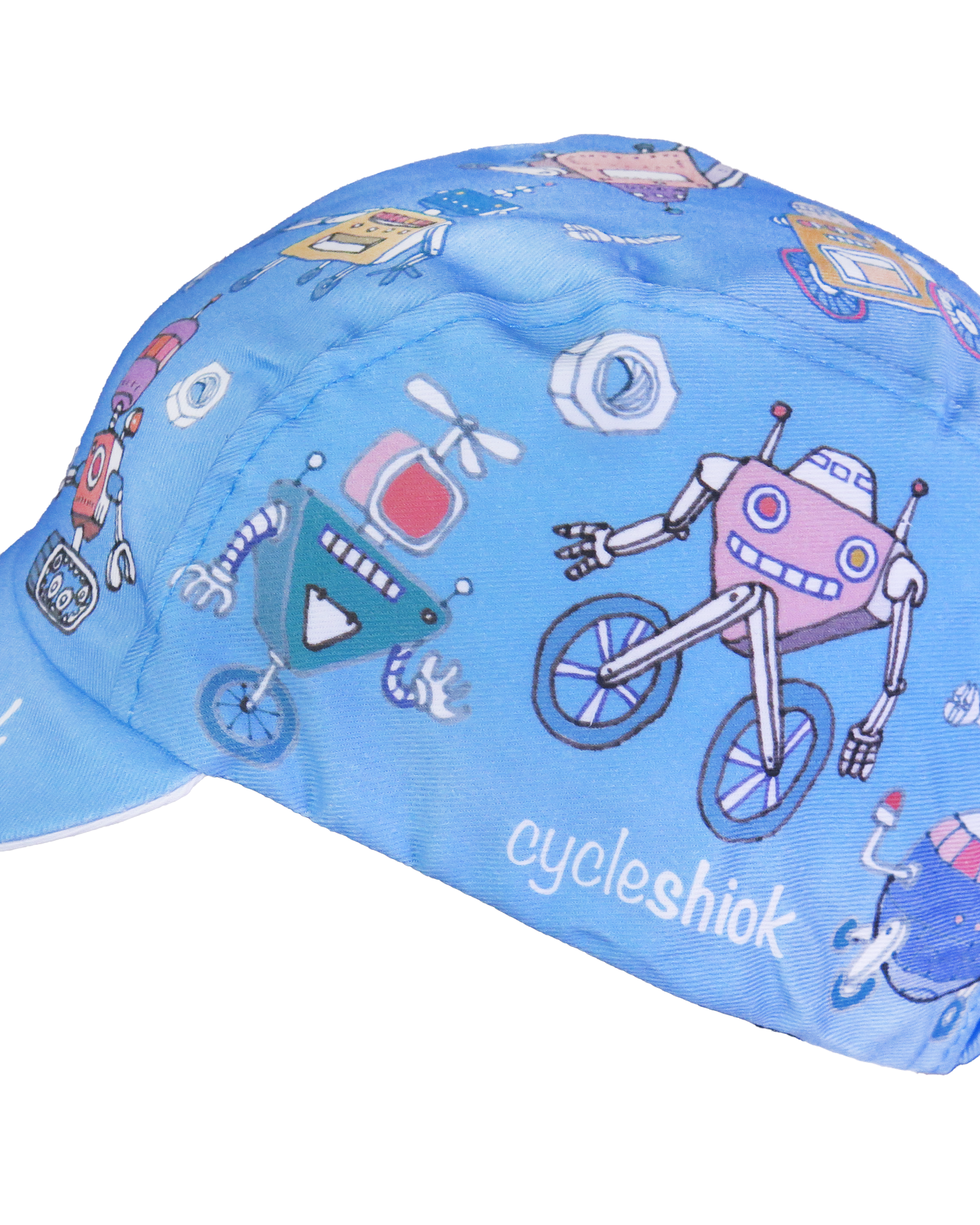 A DESIGN BY TAKACHYA | Faizal Caricatures x TKC Blue Robot Cycling Cap