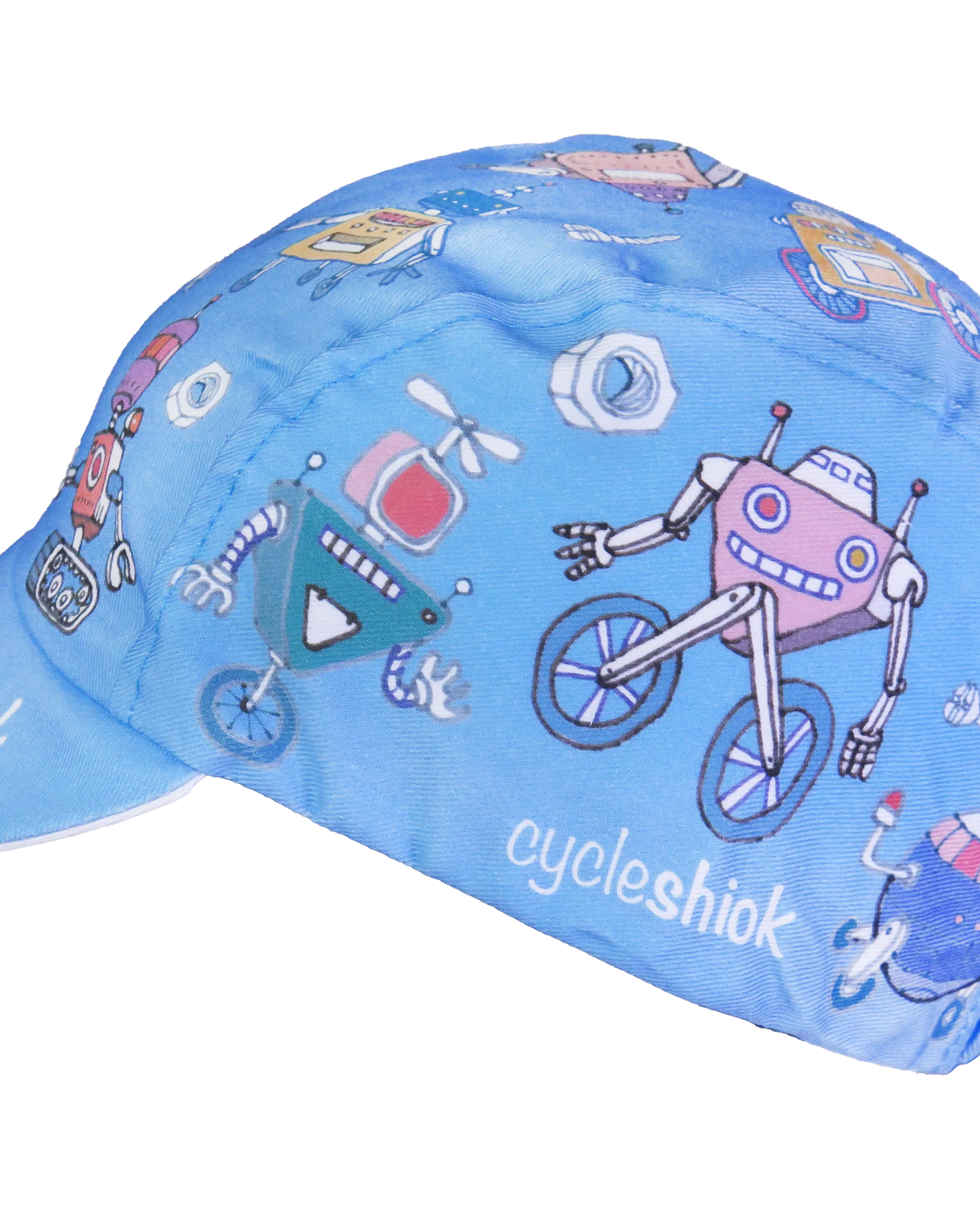 A DESIGN BY TAKACHYA | Faizal Caricatures x TKC Blue Robot Cycling Cap