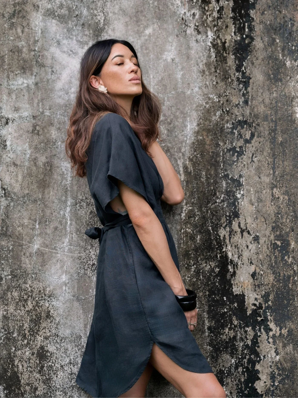 EDITION LIMITEE SINGAPORE | Kaftan Mini | Black